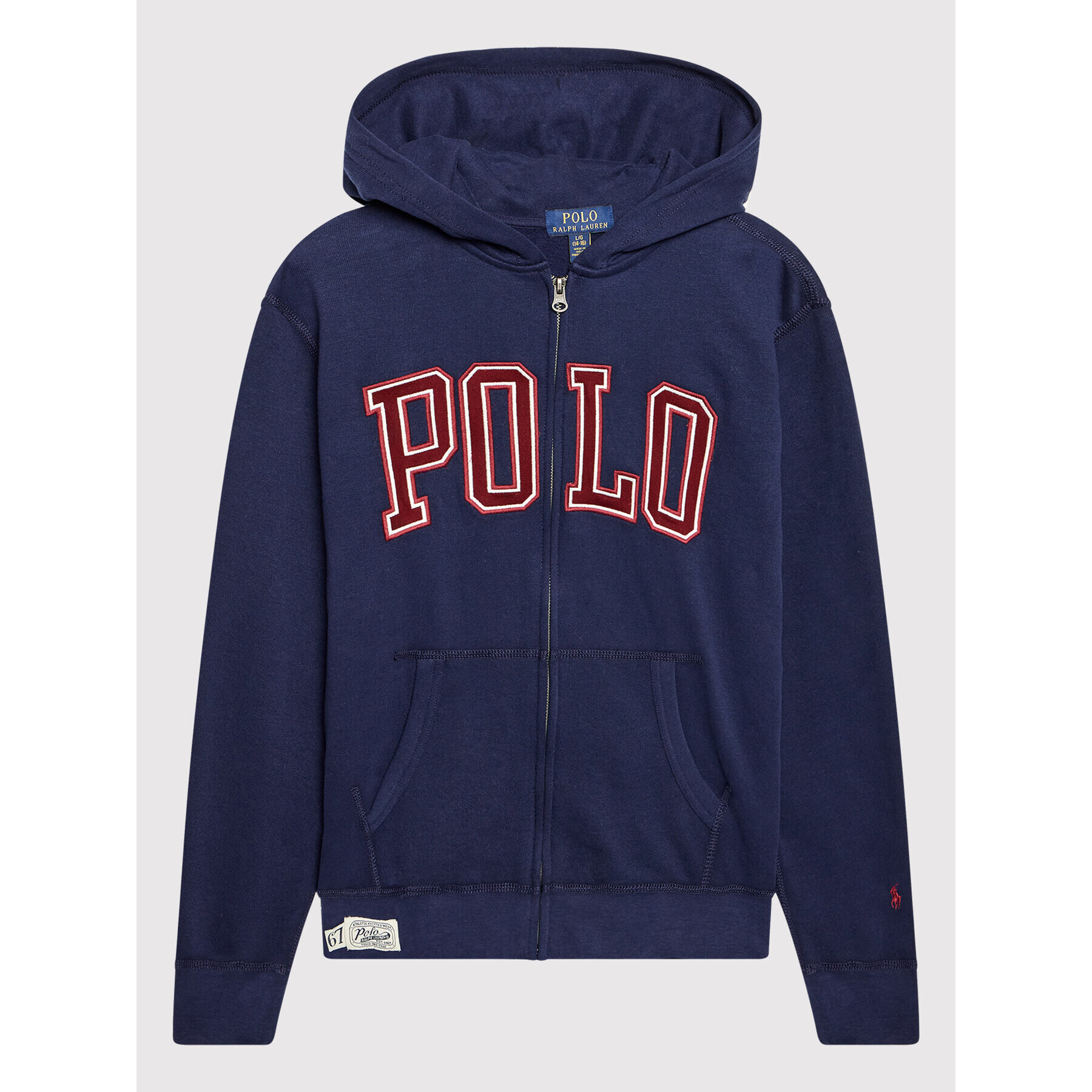 Polo Ralph Lauren Mikina 323851028002 Tmavomodrá Regular Fit - Pepit.cz