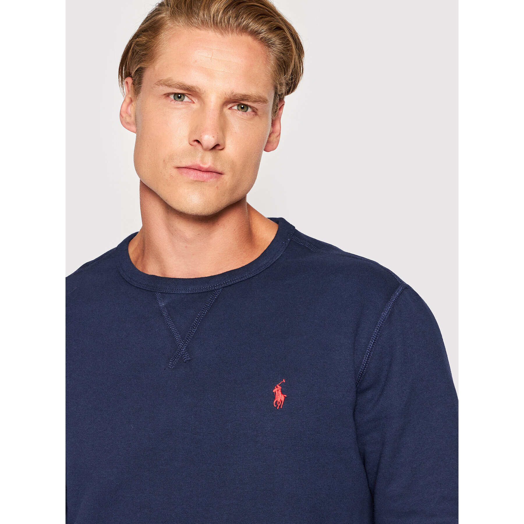 Polo Ralph Lauren Mikina 710766772003 Tmavomodrá Regular Fit - Pepit.cz