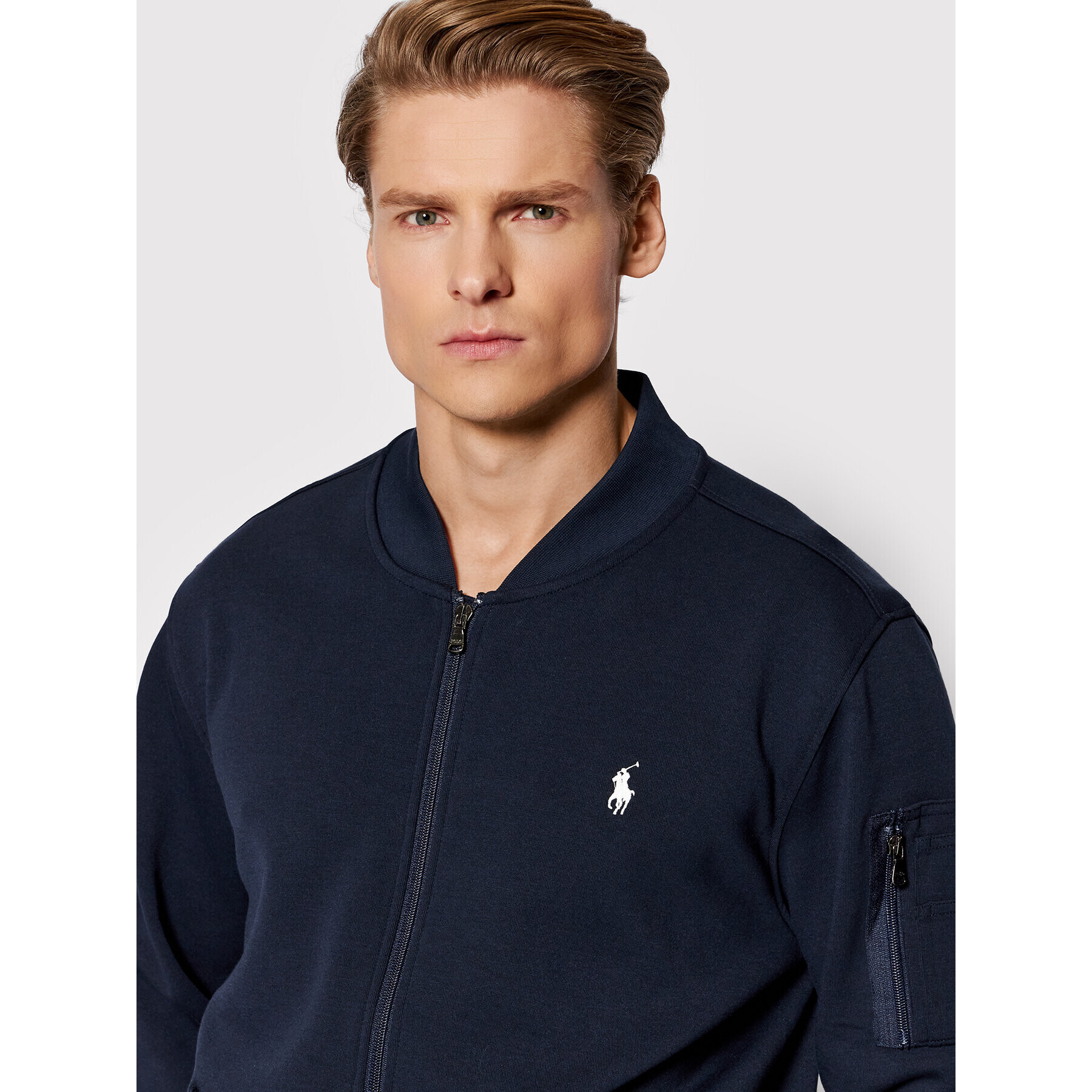 Polo Ralph Lauren Mikina 710849528002 Tmavomodrá Regular Fit - Pepit.cz