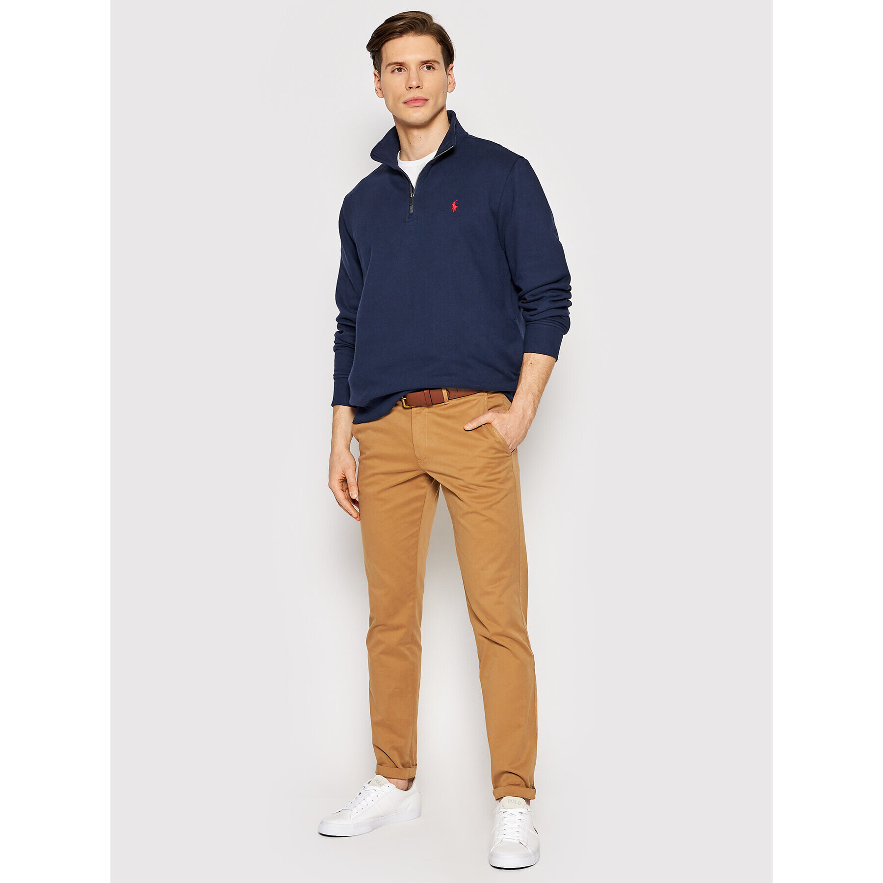 Polo Ralph Lauren Mikina 710849720003 Tmavomodrá Regular Fit - Pepit.cz