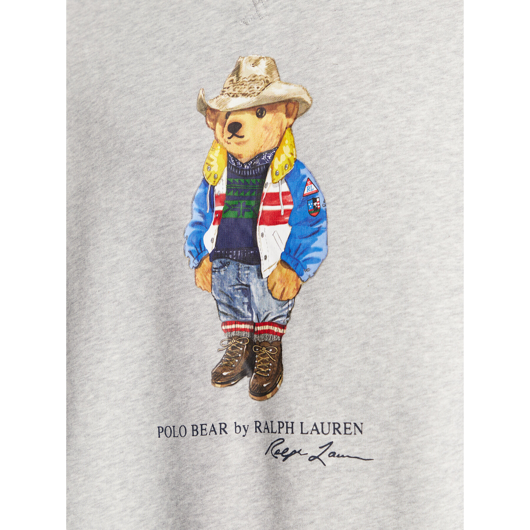 Polo Ralph Lauren Mikina 710853308 Šedá Regular Fit - Pepit.cz