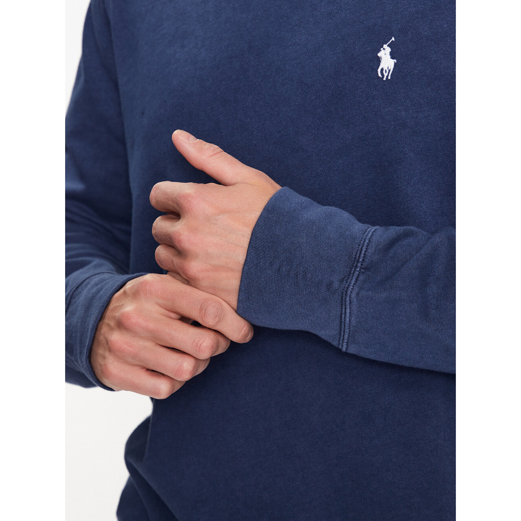 Polo Ralph Lauren Mikina 710899996001 Tmavomodrá Regular Fit - Pepit.cz