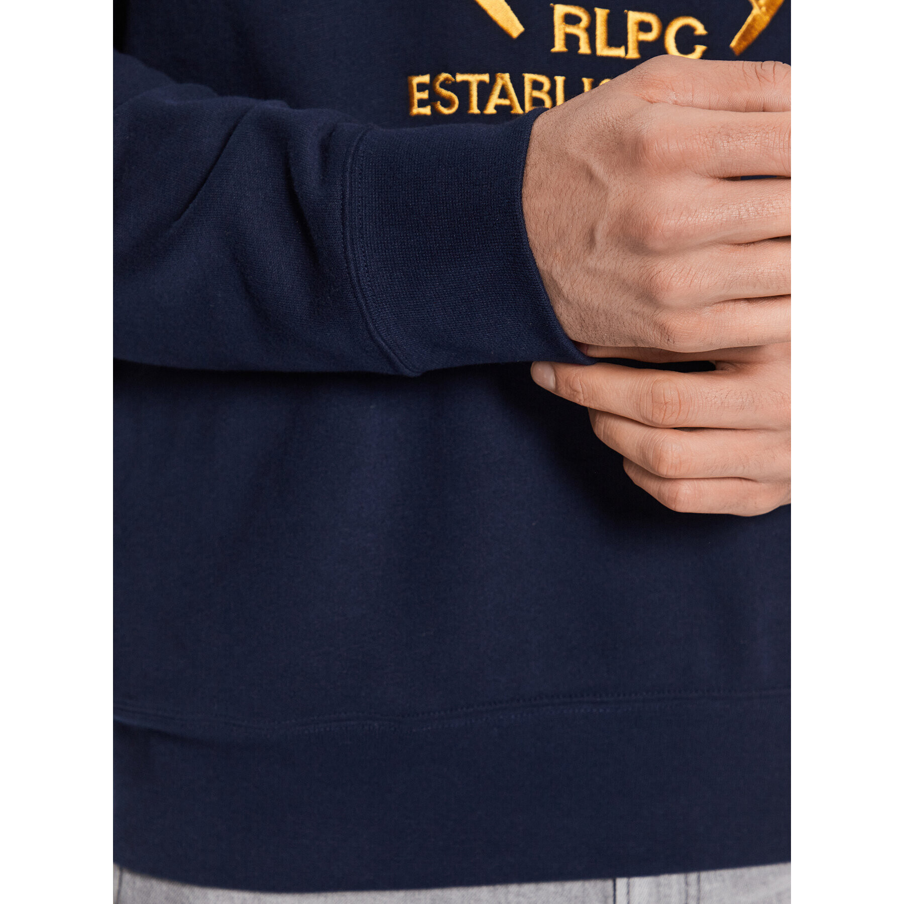 Polo Ralph Lauren Mikina 710900617001 Tmavomodrá Regular Fit - Pepit.cz