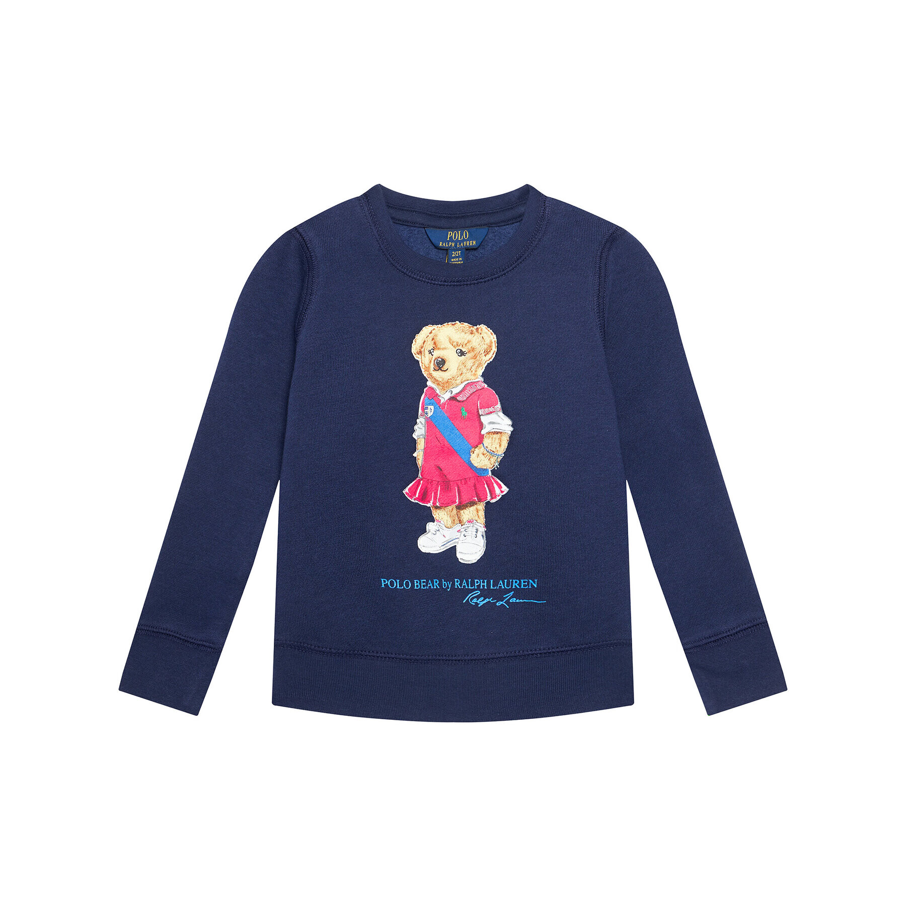 Polo Ralph Lauren Mikina Bear Fleece 313837228001 Tmavomodrá Regular Fit - Pepit.cz