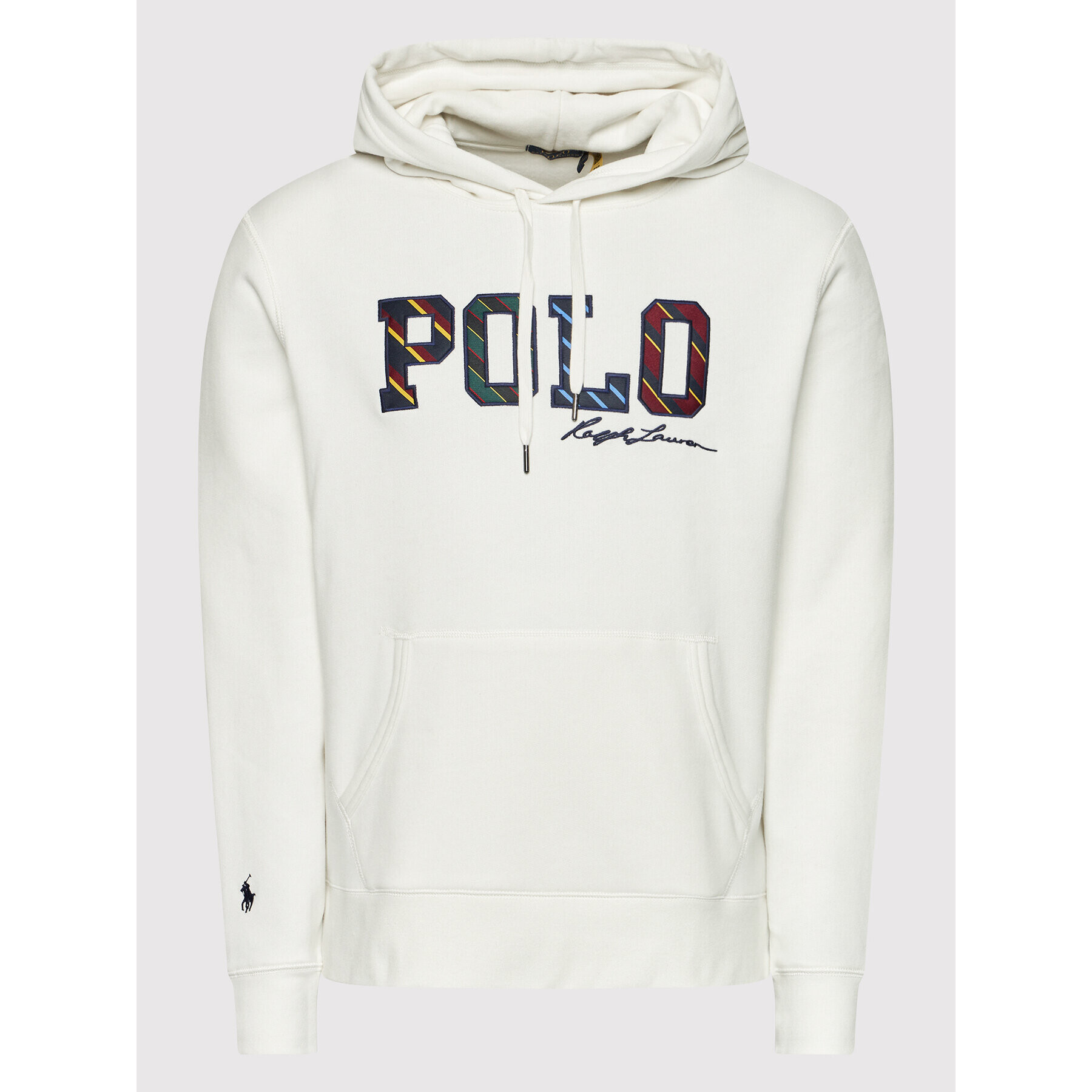 Polo Ralph Lauren Mikina Boston 710853266003 Bílá Regular Fit - Pepit.cz