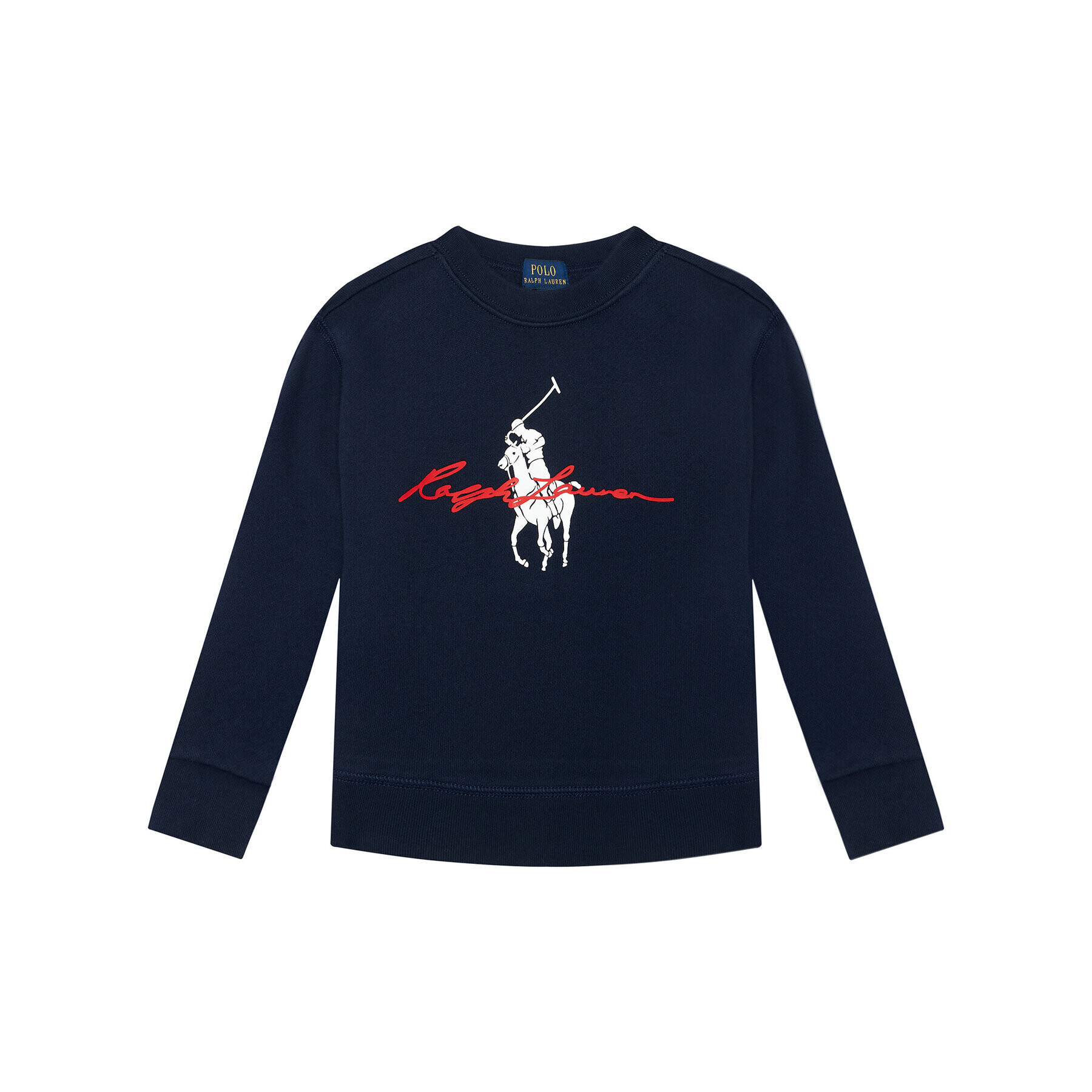 Polo Ralph Lauren Mikina Ls Cn 322839336002 Tmavomodrá Regular Fit - Pepit.cz