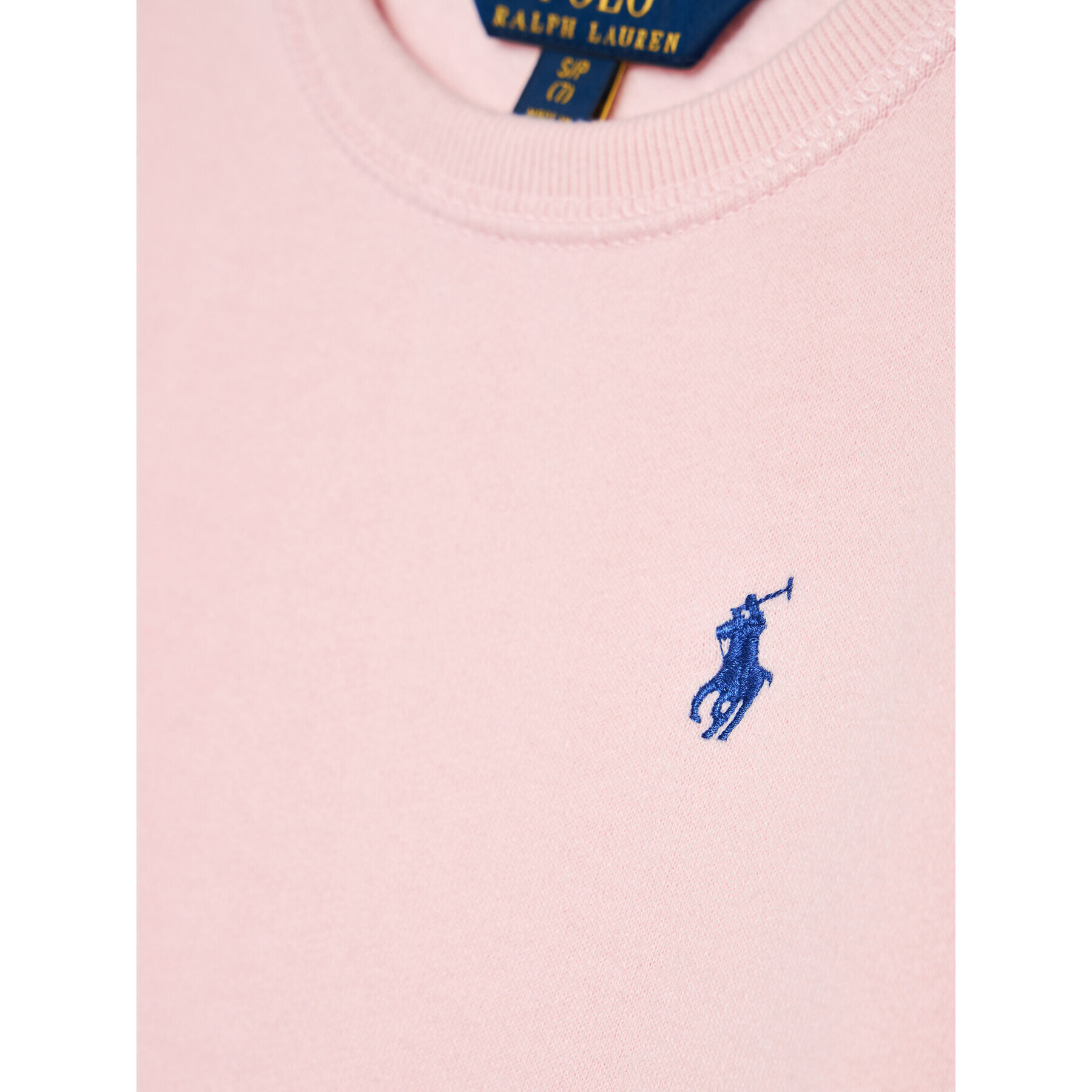 Polo Ralph Lauren Mikina Ls Cn Fleece 313837765007 Růžová Regular Fit - Pepit.cz