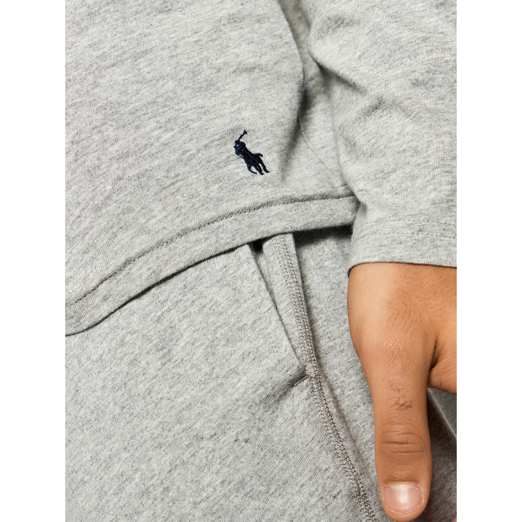 Polo Ralph Lauren Mikina Sle 714844760002 Šedá Regular Fit - Pepit.cz