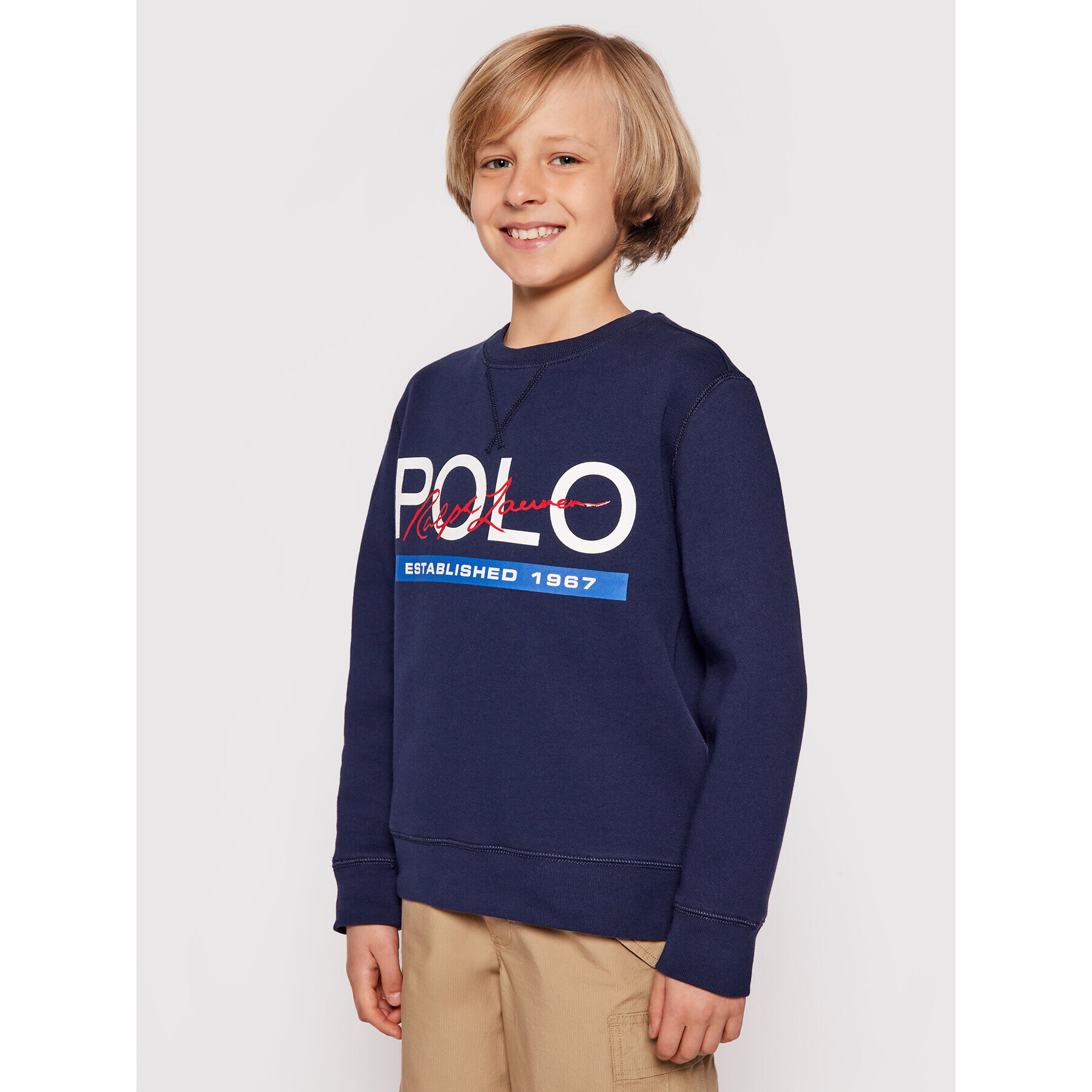 Polo Ralph Lauren Mikina Spring II 323800659 Tmavomodrá Regular Fit - Pepit.cz