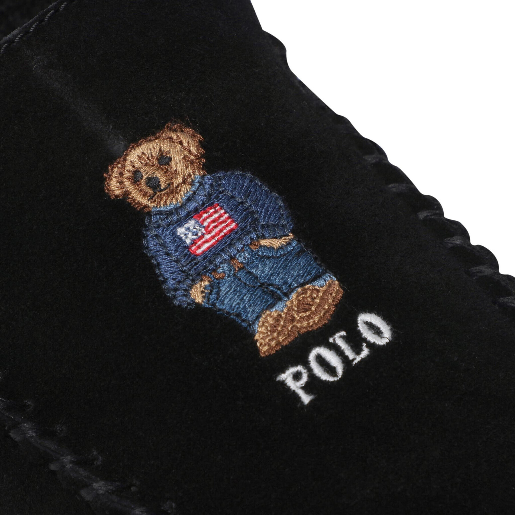 Polo Ralph Lauren Mokasíny Collins Bear RF103826 Černá - Pepit.cz