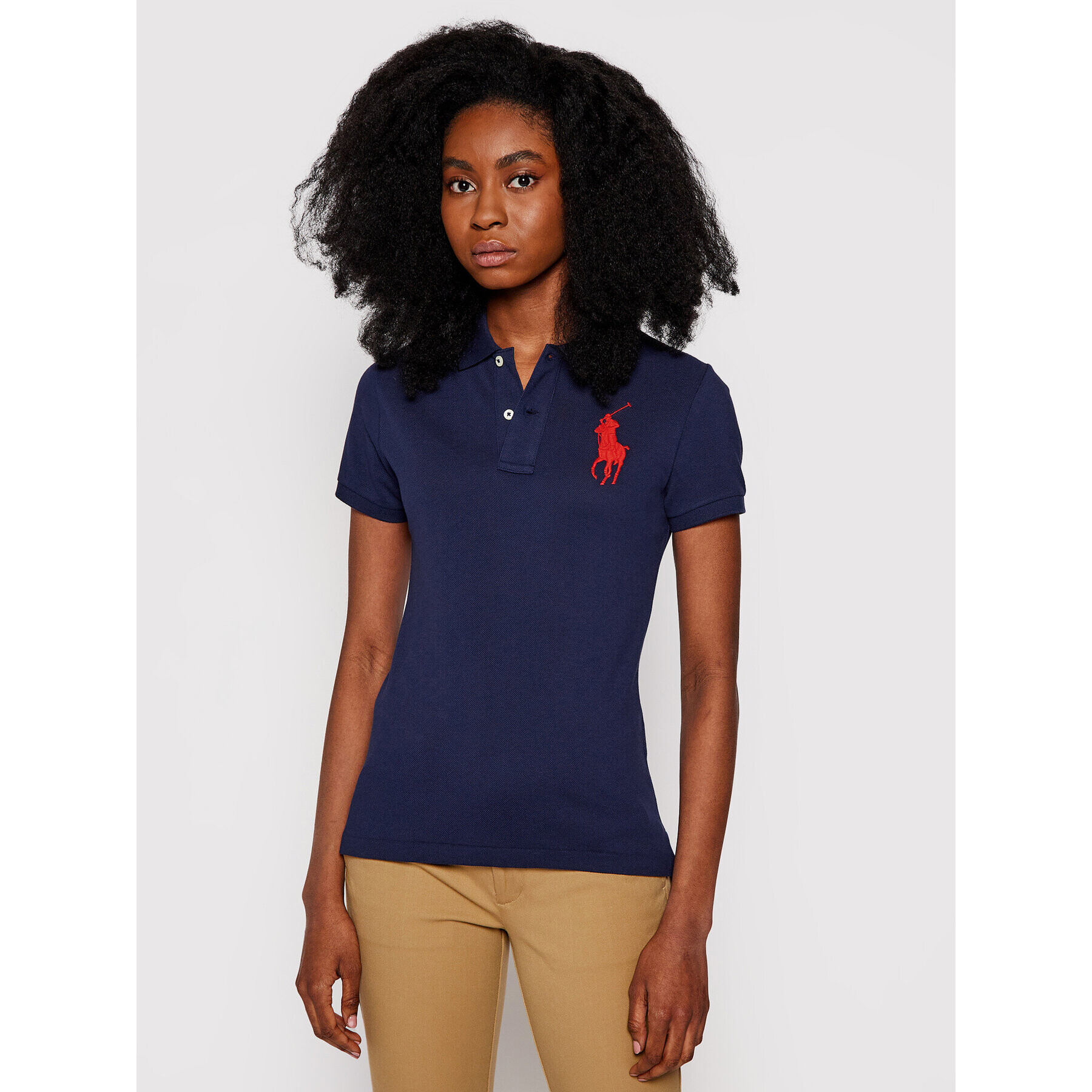 Polo Ralph Lauren Polokošile 211505656 Tmavomodrá Skinny Fit - Pepit.cz