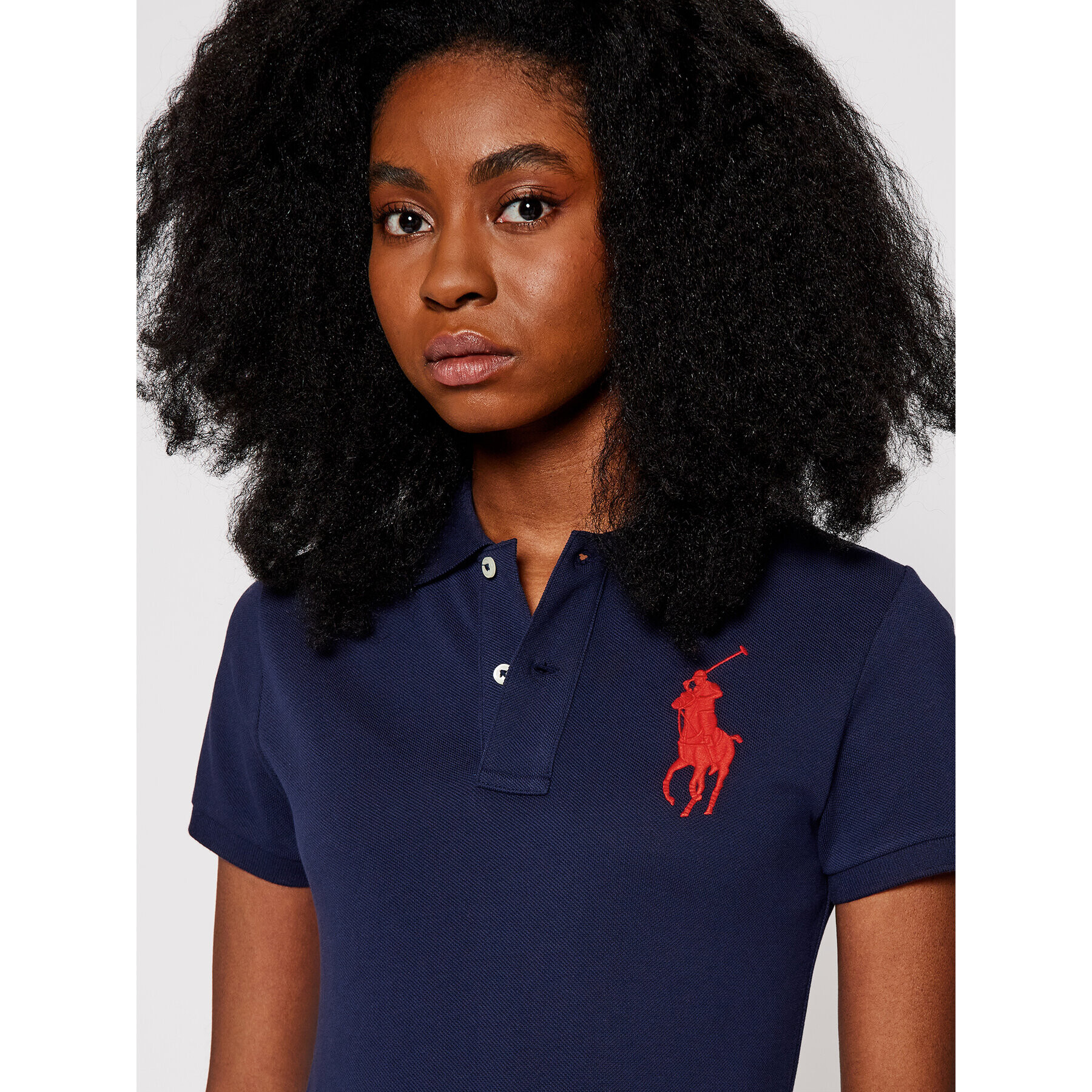 Polo Ralph Lauren Polokošile 211505656 Tmavomodrá Skinny Fit - Pepit.cz