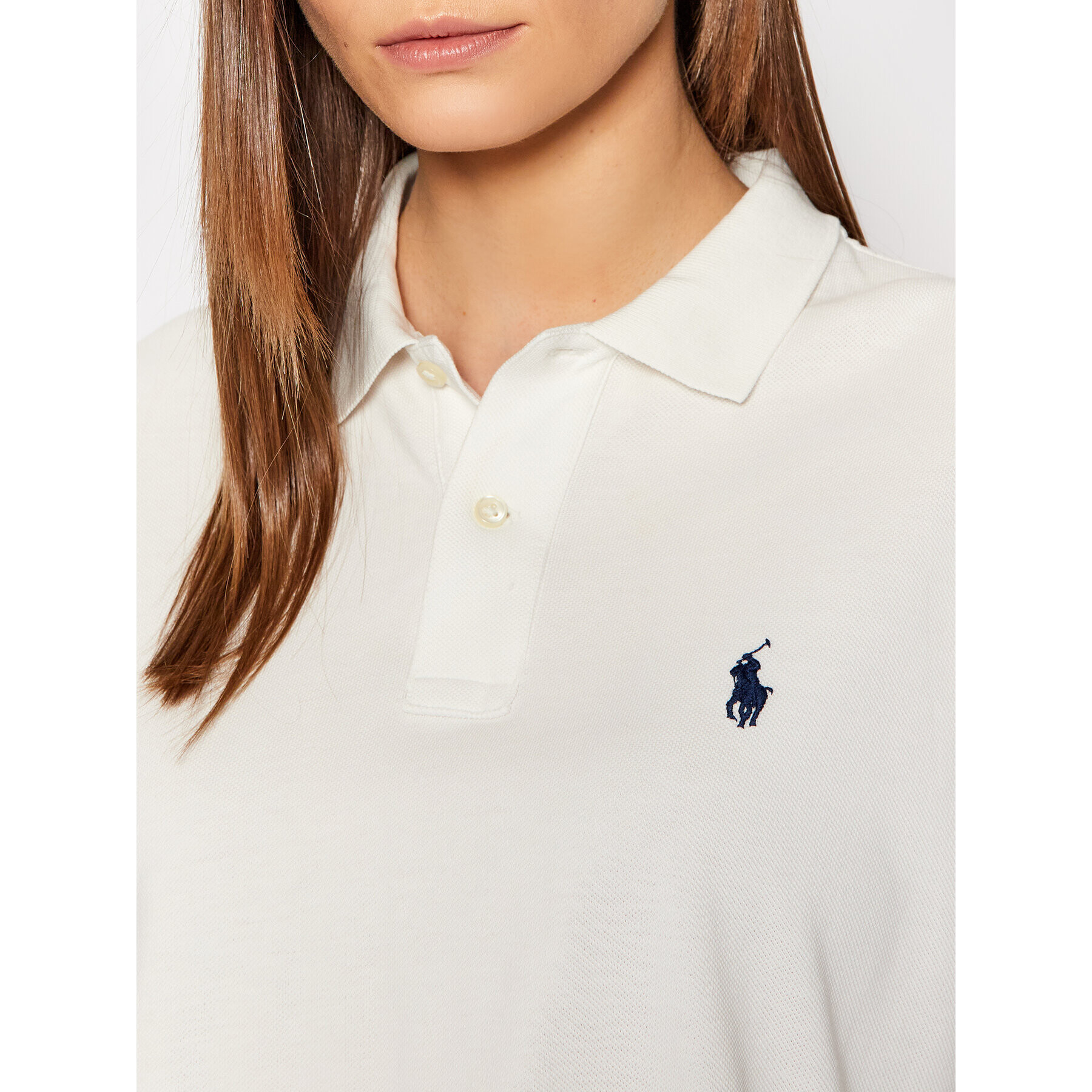 Polo Ralph Lauren Polokošile 211844785002 Bílá Regular Fit - Pepit.cz