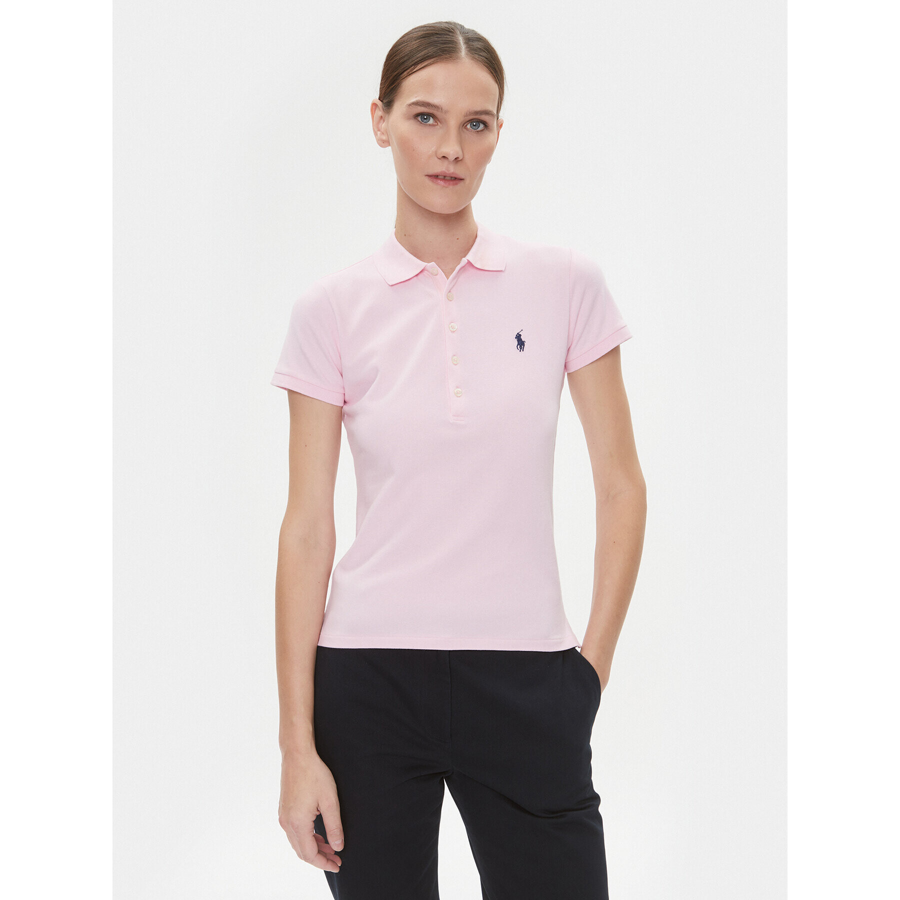 Polo Ralph Lauren Polokošile 211870245003 Růžová Slim Fit - Pepit.cz