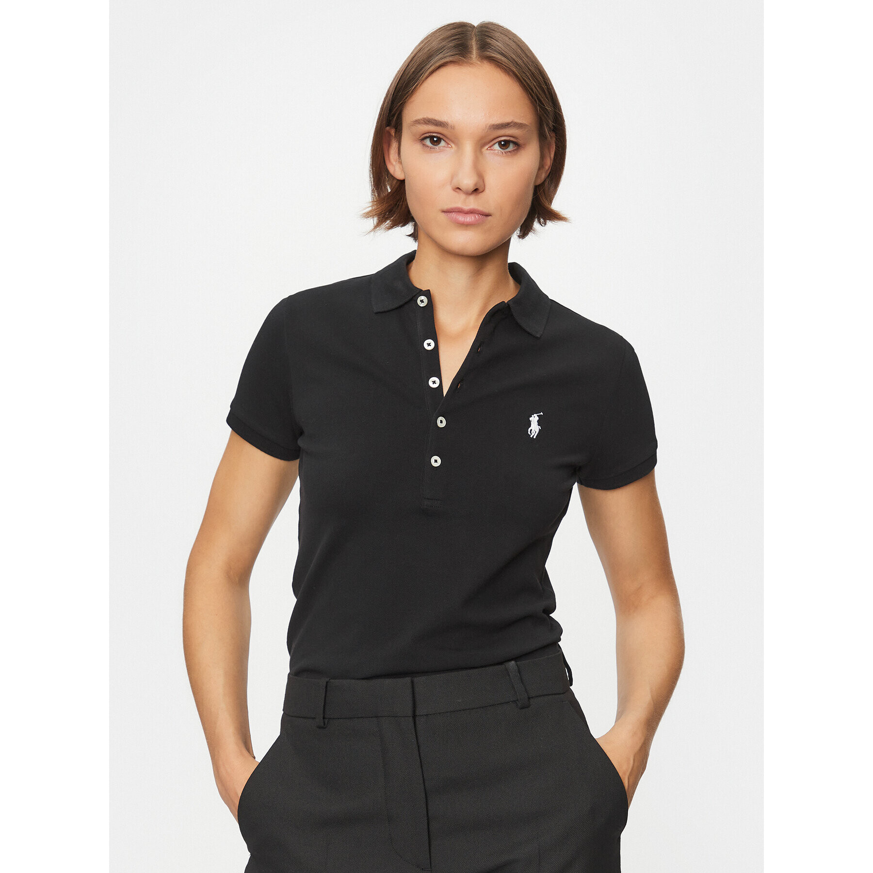 Polo Ralph Lauren Polokošile 211870245005 Černá Slim Fit - Pepit.cz