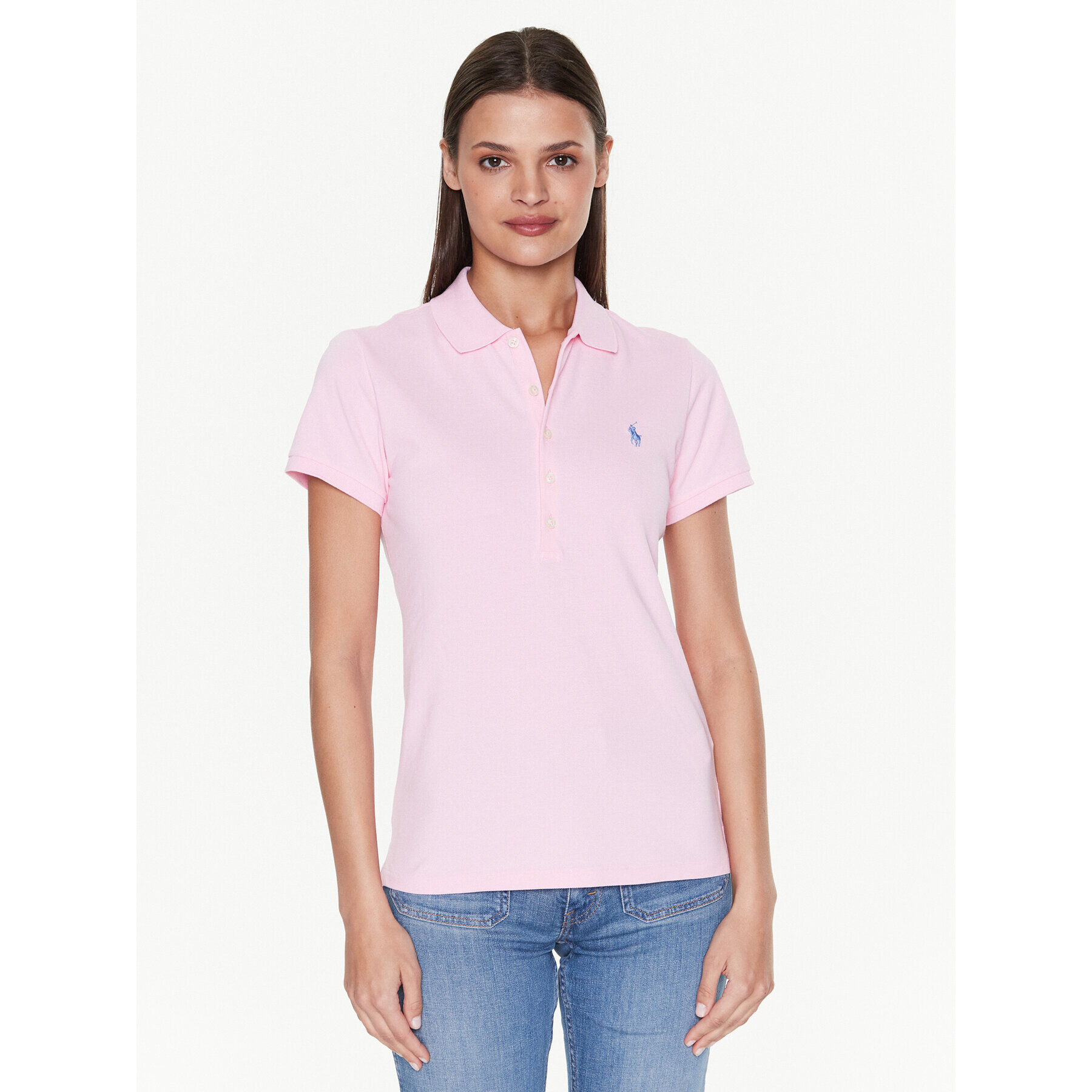 Polo Ralph Lauren Polokošile 211870245013 Růžová Slim Fit - Pepit.cz