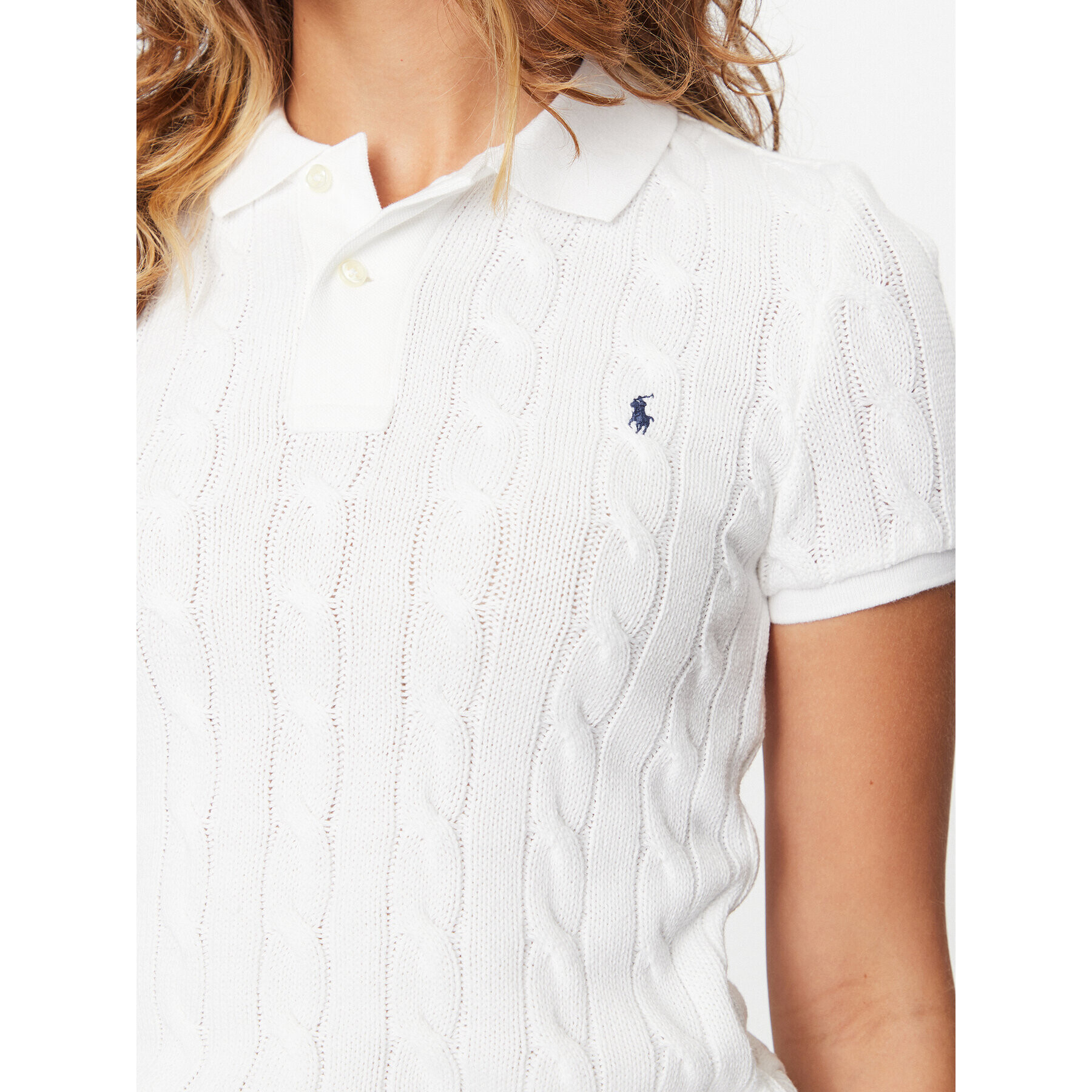 Polo Ralph Lauren Polokošile 211891579001 Bílá Regular Fit - Pepit.cz