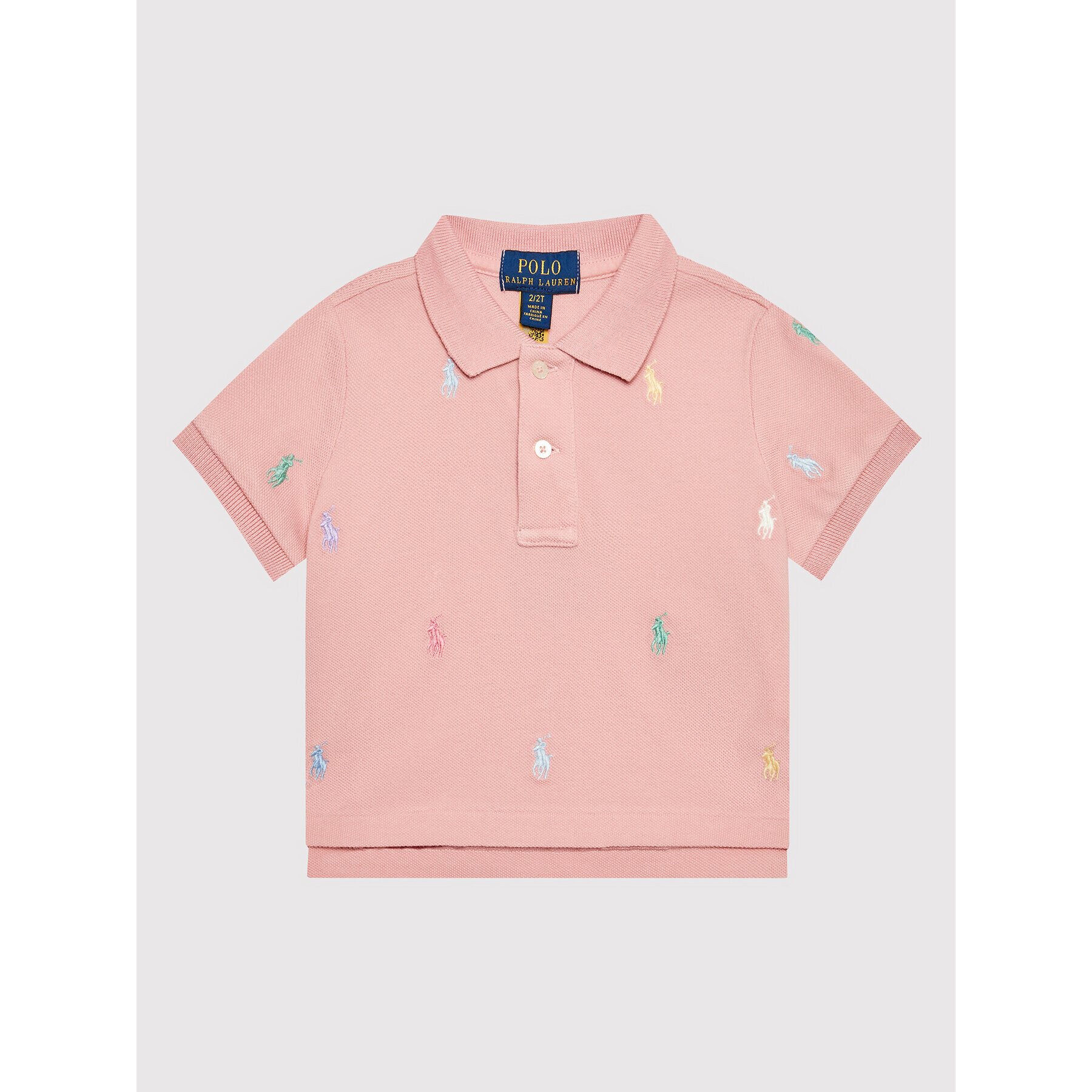 Polo Ralph Lauren Polokošile 311869510001 Růžová Boxy Fit - Pepit.cz