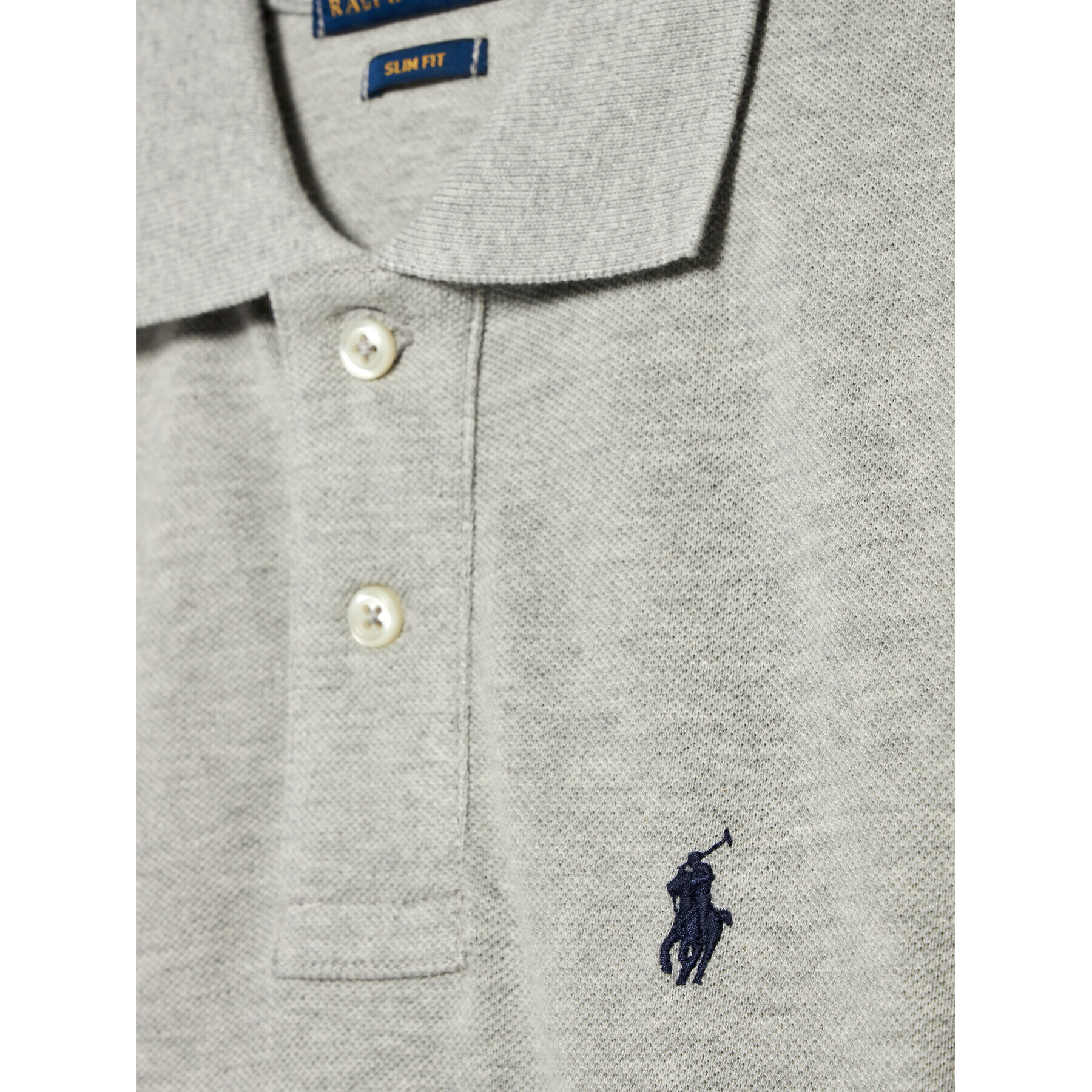 Polo Ralph Lauren Polokošile 323547926 Šedá Slim Fit - Pepit.cz