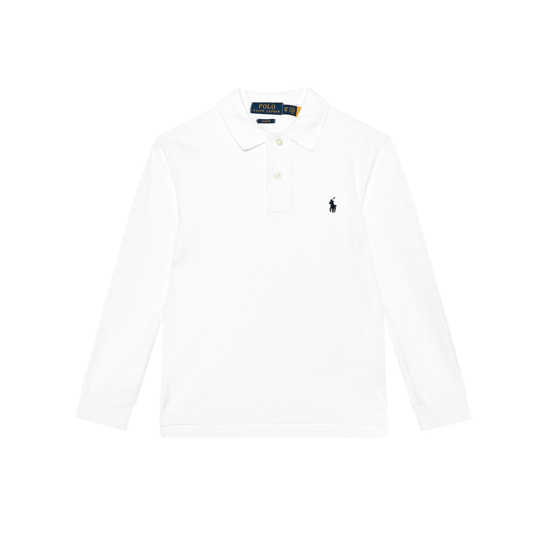 Polo Ralph Lauren Polokošile 323708858013 Bílá Slim Fit - Pepit.cz