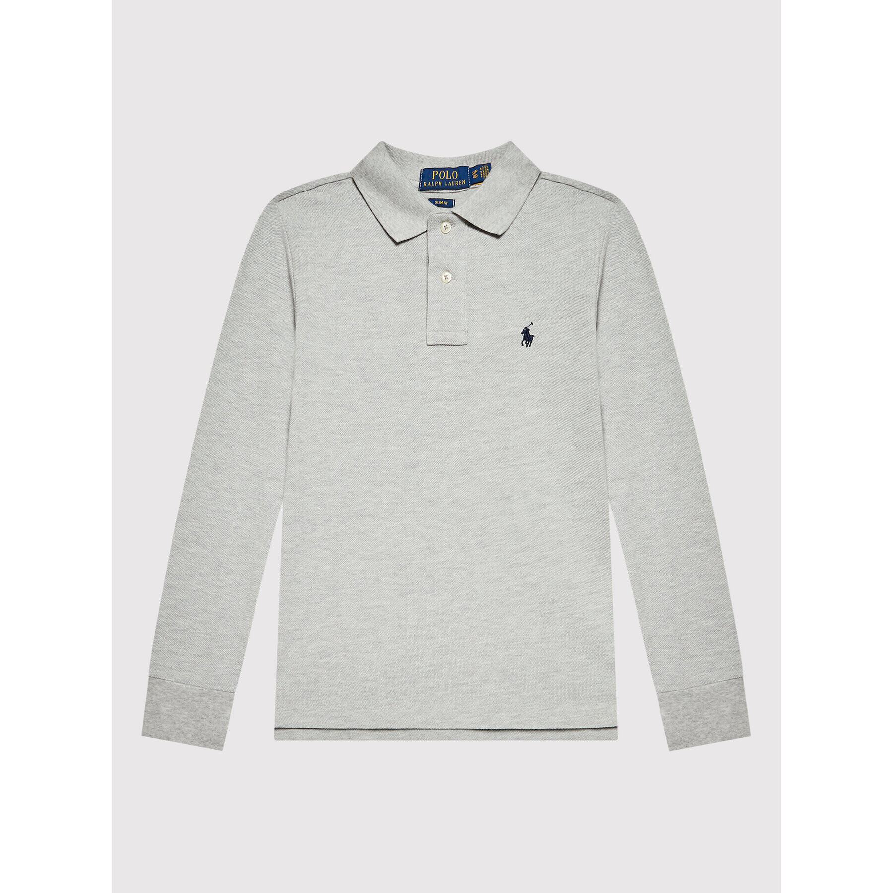 Polo Ralph Lauren Polokošile 323708858014 Šedá Slim Fit - Pepit.cz