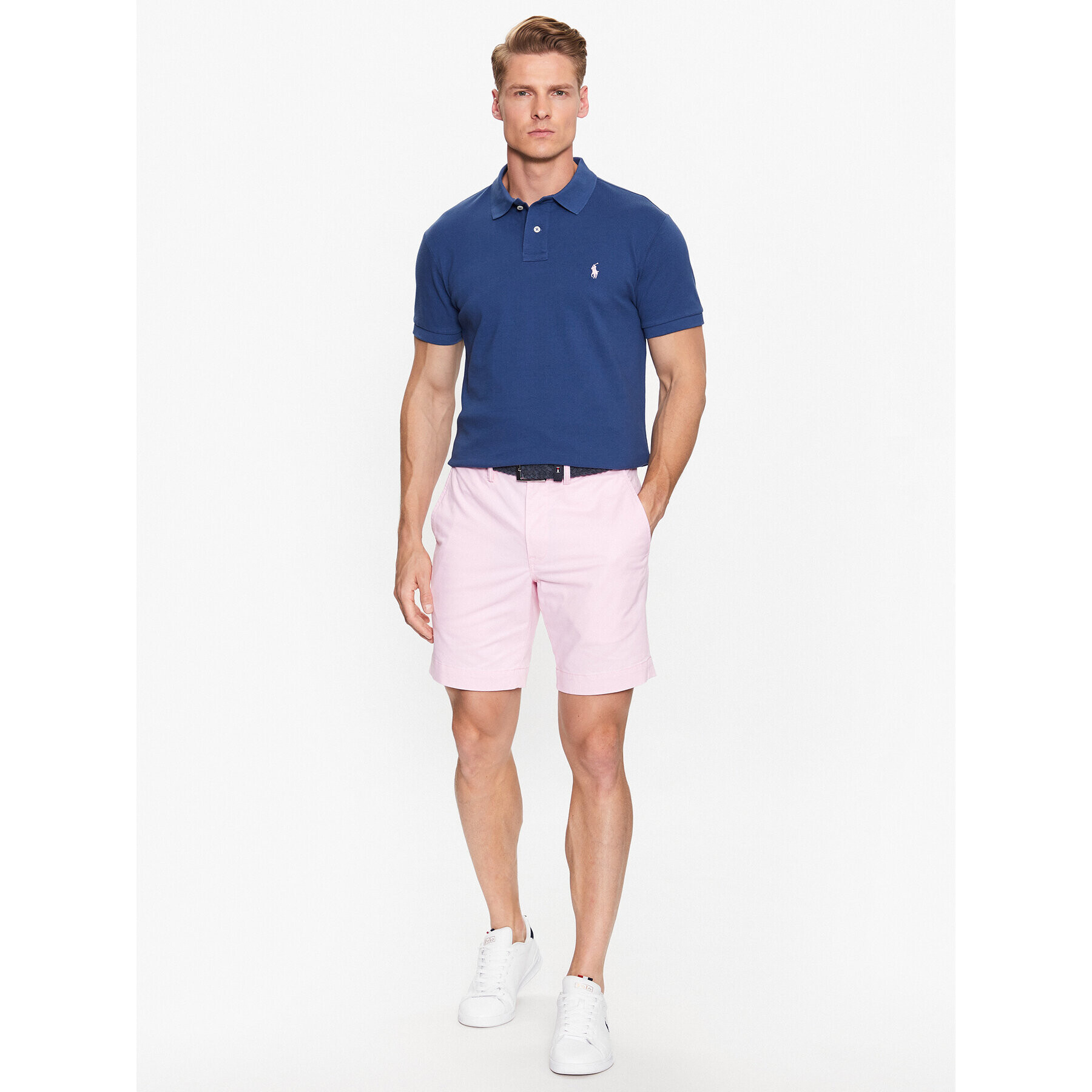 Polo Ralph Lauren Polokošile 710536856368 Tmavomodrá Slim Fit - Pepit.cz