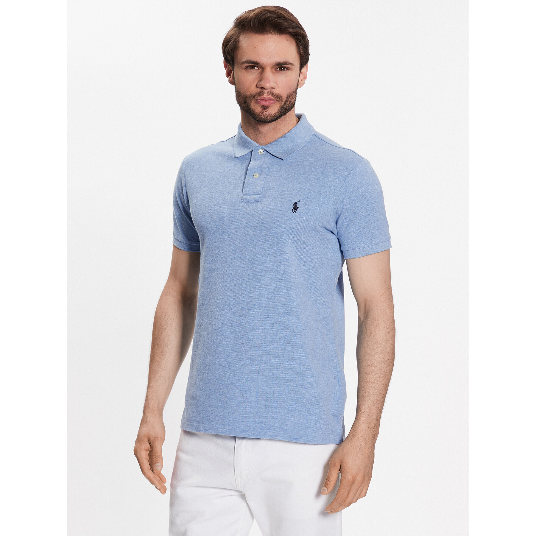 Polo Ralph Lauren Polokošile 710548797013 Modrá Slim Fit - Pepit.cz