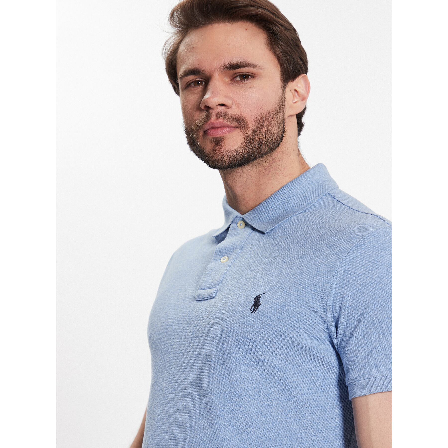 Polo Ralph Lauren Polokošile 710548797013 Modrá Slim Fit - Pepit.cz