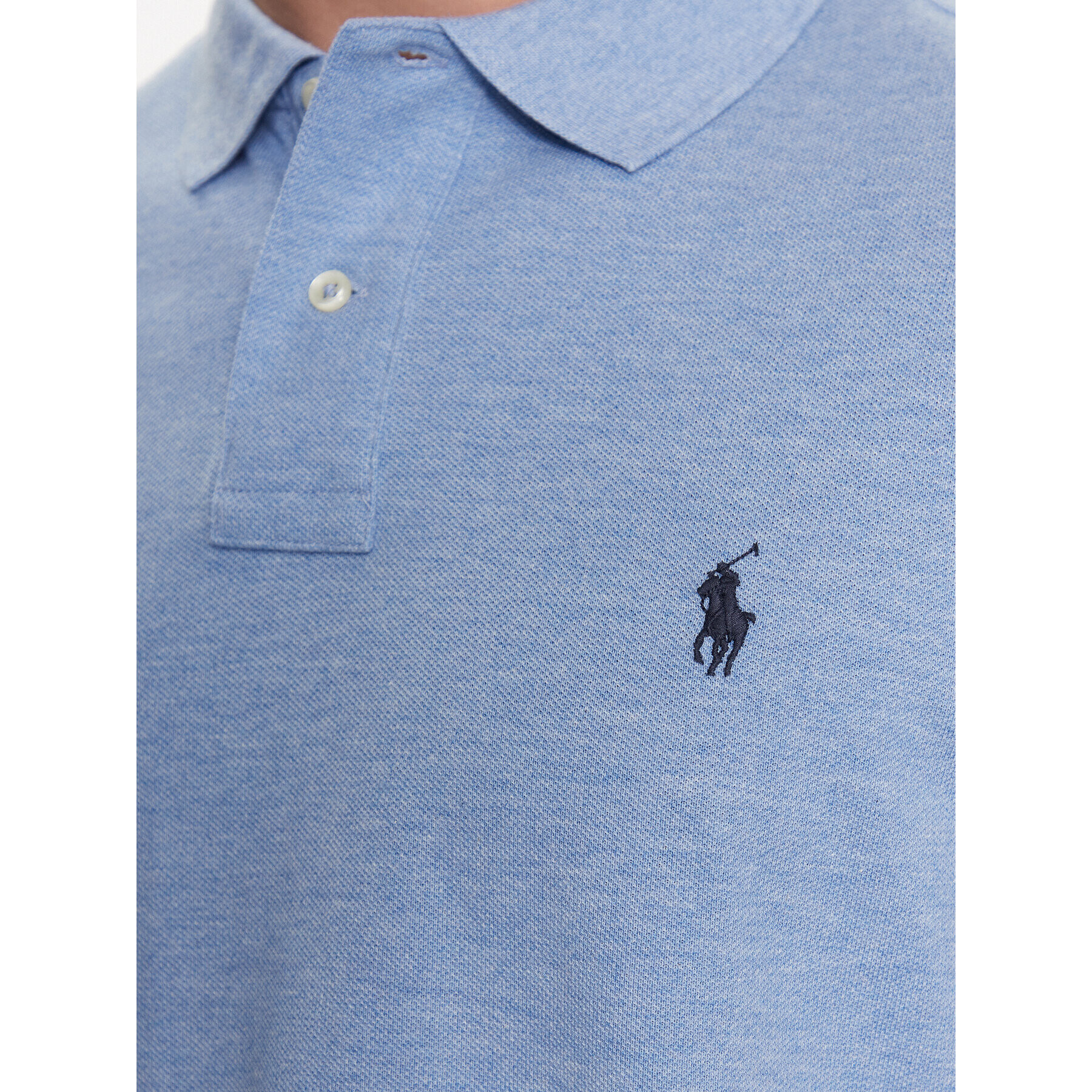 Polo Ralph Lauren Polokošile 710666998007 Modrá Custom Slim Fit - Pepit.cz