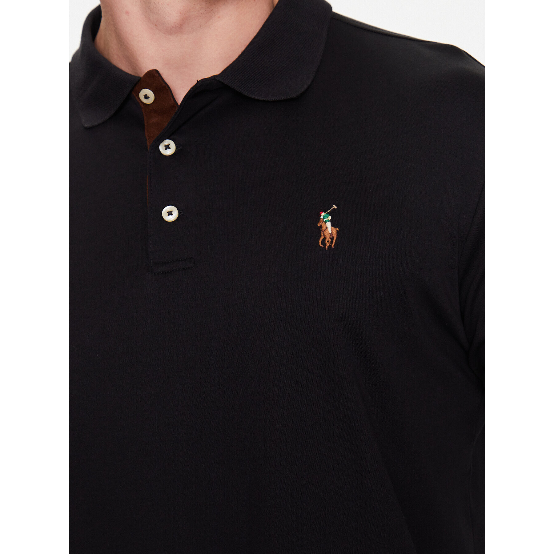 Polo Ralph Lauren Polokošile 710671785002 Černá Slim Fit - Pepit.cz