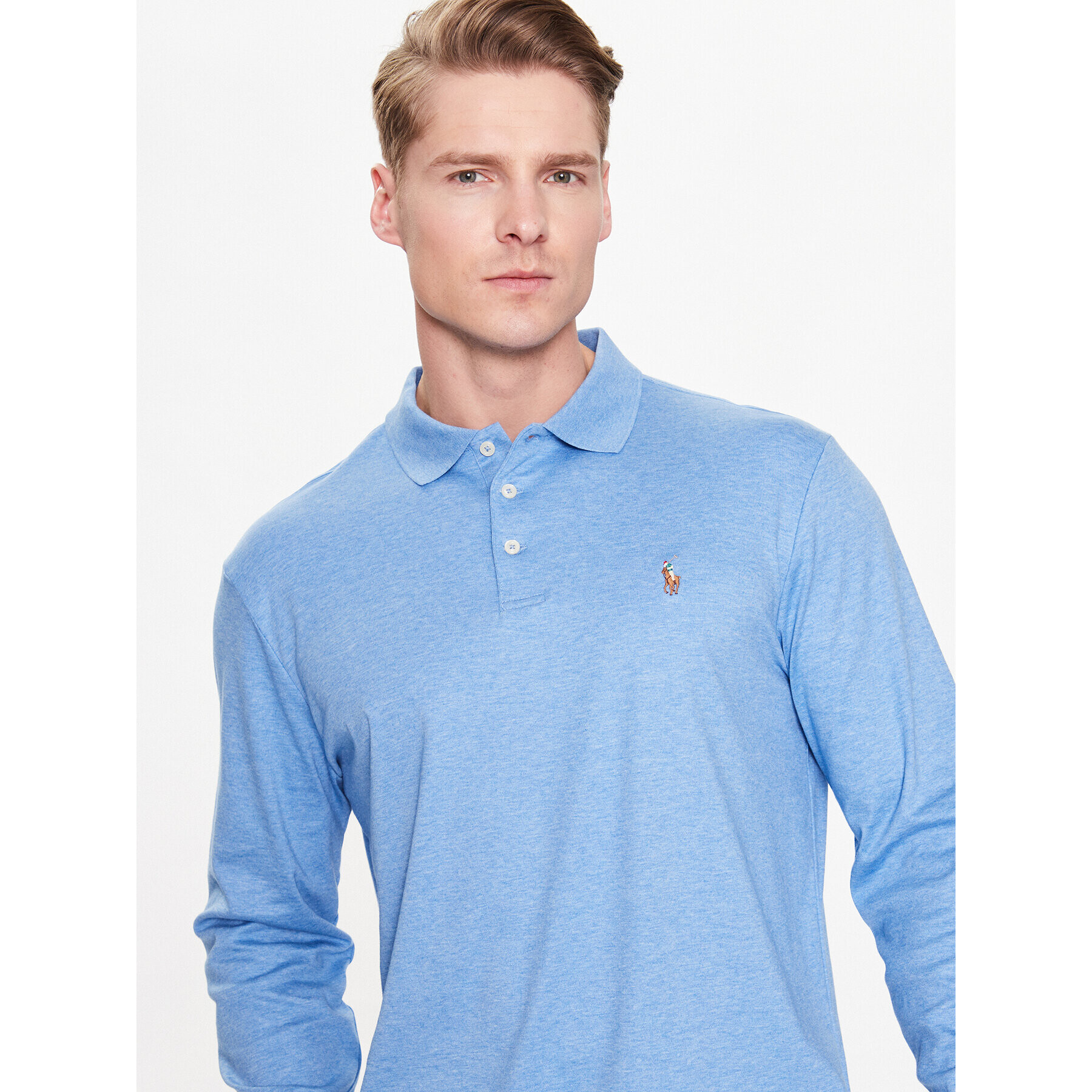 Polo Ralph Lauren Polokošile 710771716009 Modrá Slim Fit - Pepit.cz