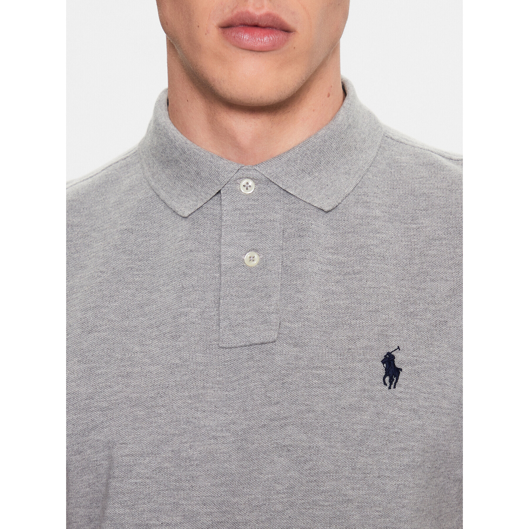 Polo Ralph Lauren Polokošile 710795080005 Šedá Regular Fit - Pepit.cz