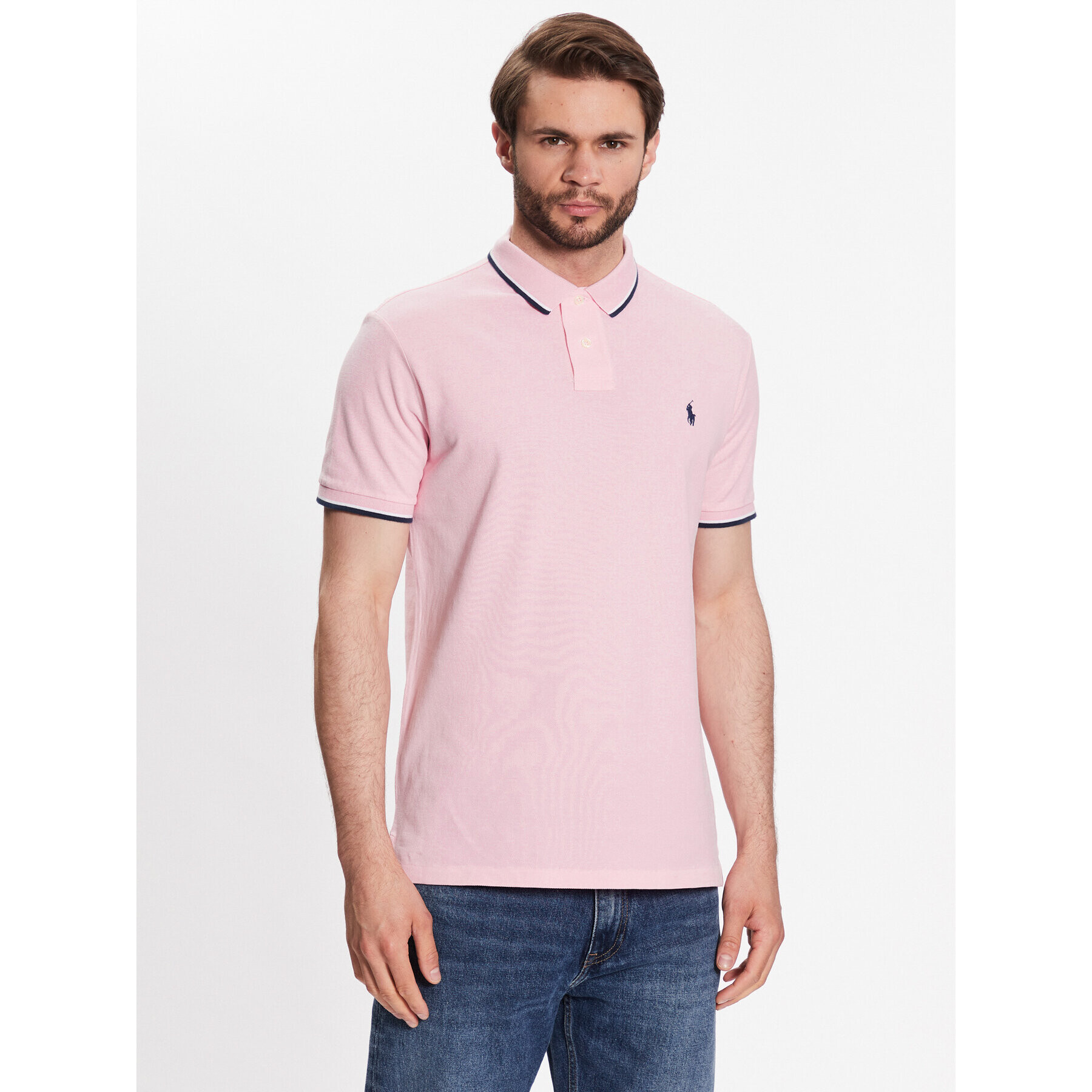 Polo Ralph Lauren Polokošile 710842621009 Růžová Regular Fit - Pepit.cz