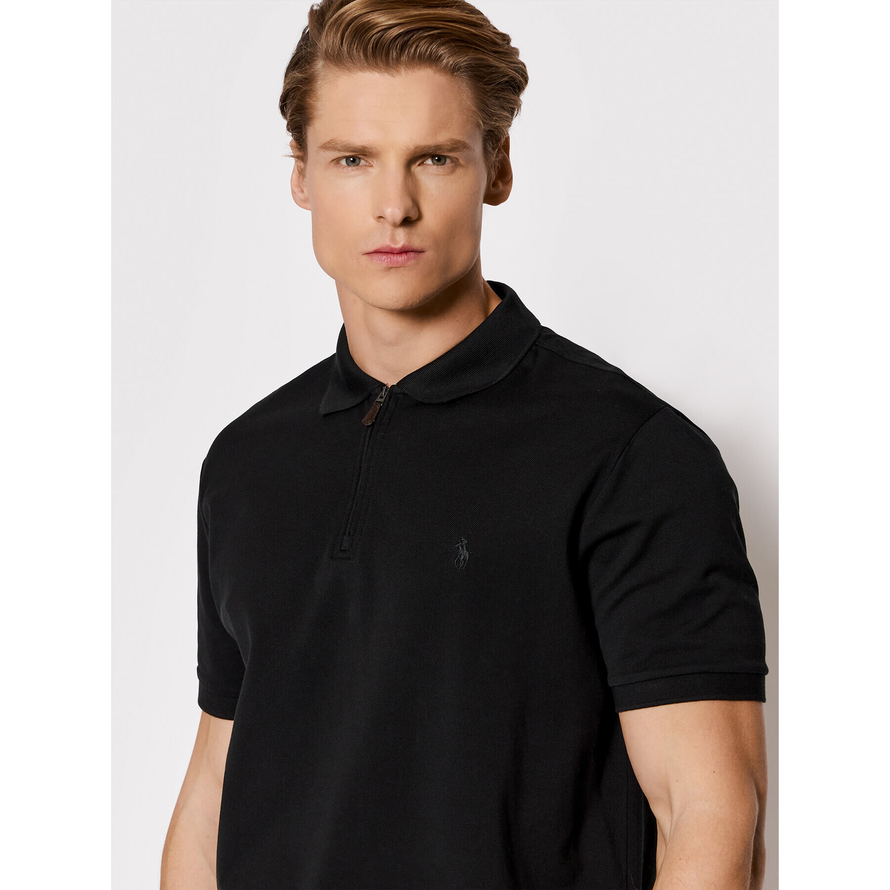 Polo Ralph Lauren Polokošile 710842622001 Černá Slim Fit - Pepit.cz