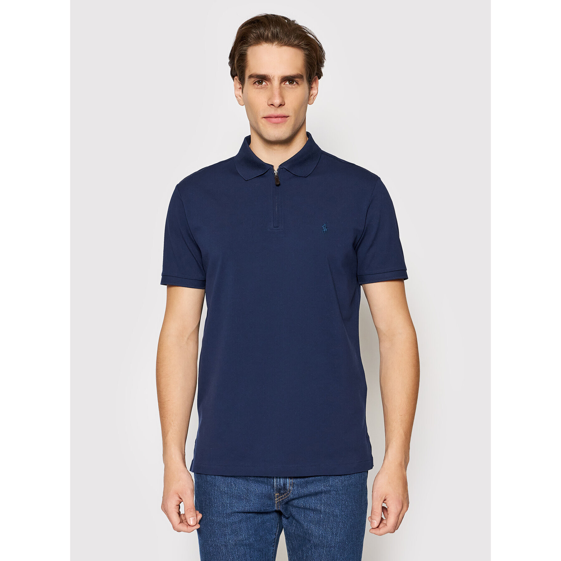 Polo Ralph Lauren Polokošile 710842622003 Tmavomodrá Slim Fit - Pepit.cz