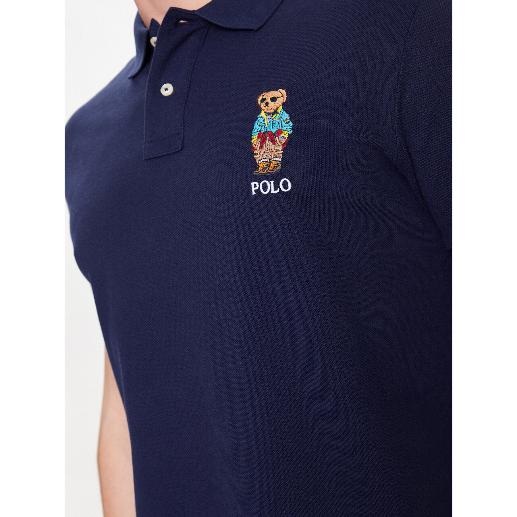 Polo Ralph Lauren Polokošile 710853312019 Tmavomodrá Slim Fit - Pepit.cz