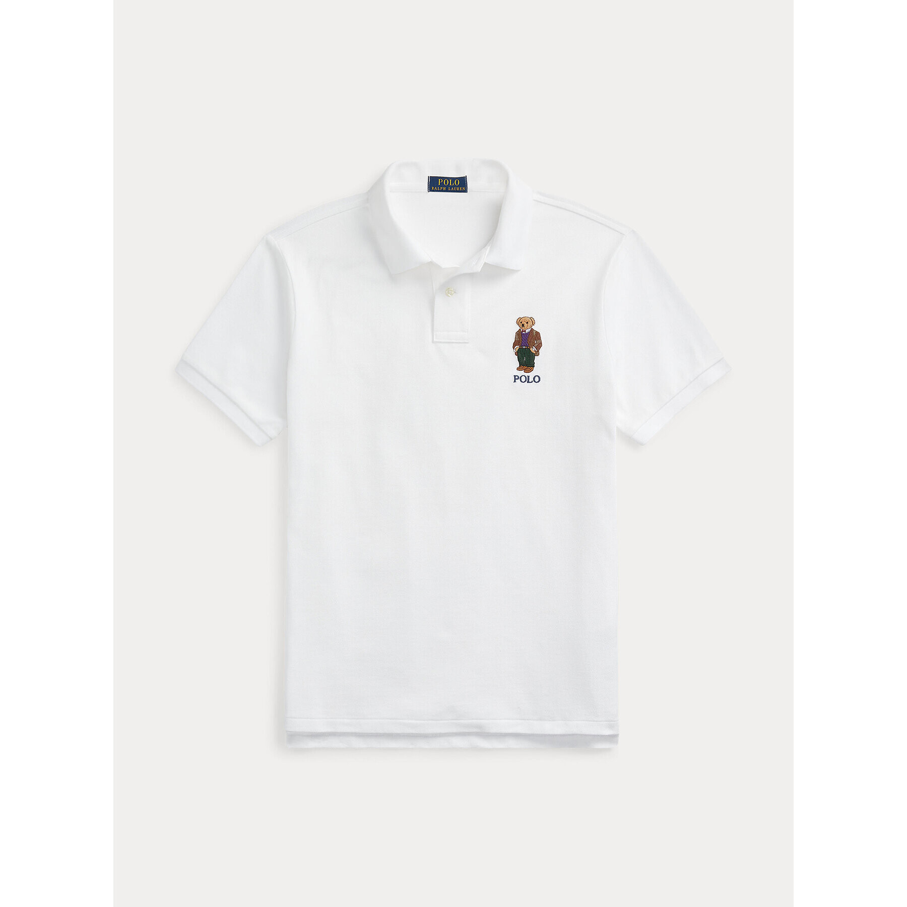 Polo Ralph Lauren Polokošile 710853312021 Bílá Slim Fit - Pepit.cz