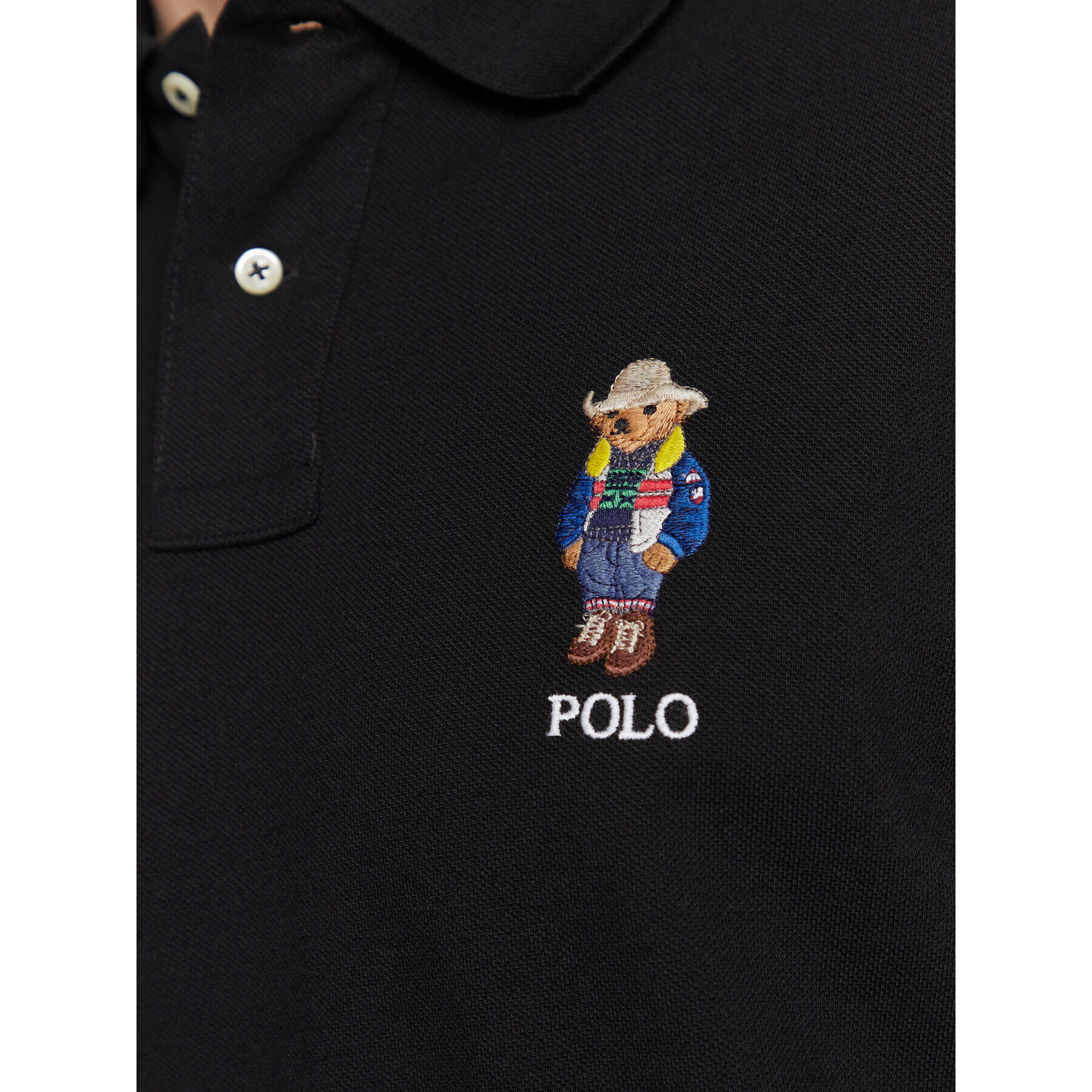 Polo Ralph Lauren Polokošile 710853322004 Černá Slim Fit - Pepit.cz