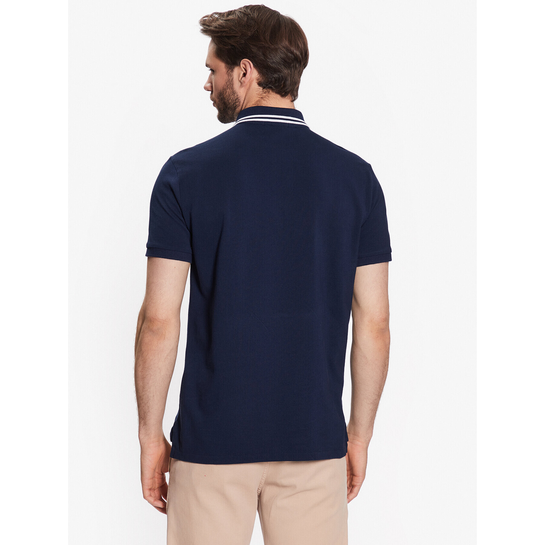 Polo Ralph Lauren Polokošile 710867573003 Tmavomodrá Slim Fit - Pepit.cz