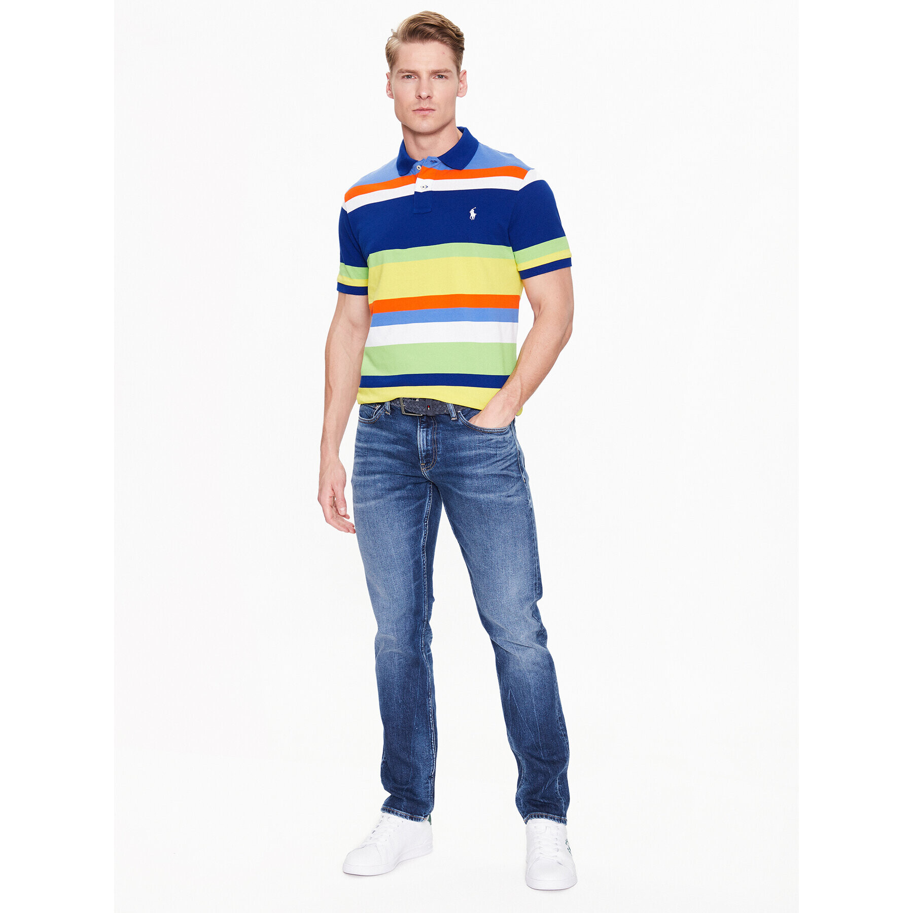 Polo Ralph Lauren Polokošile 710890054001 Barevná Slim Fit - Pepit.cz