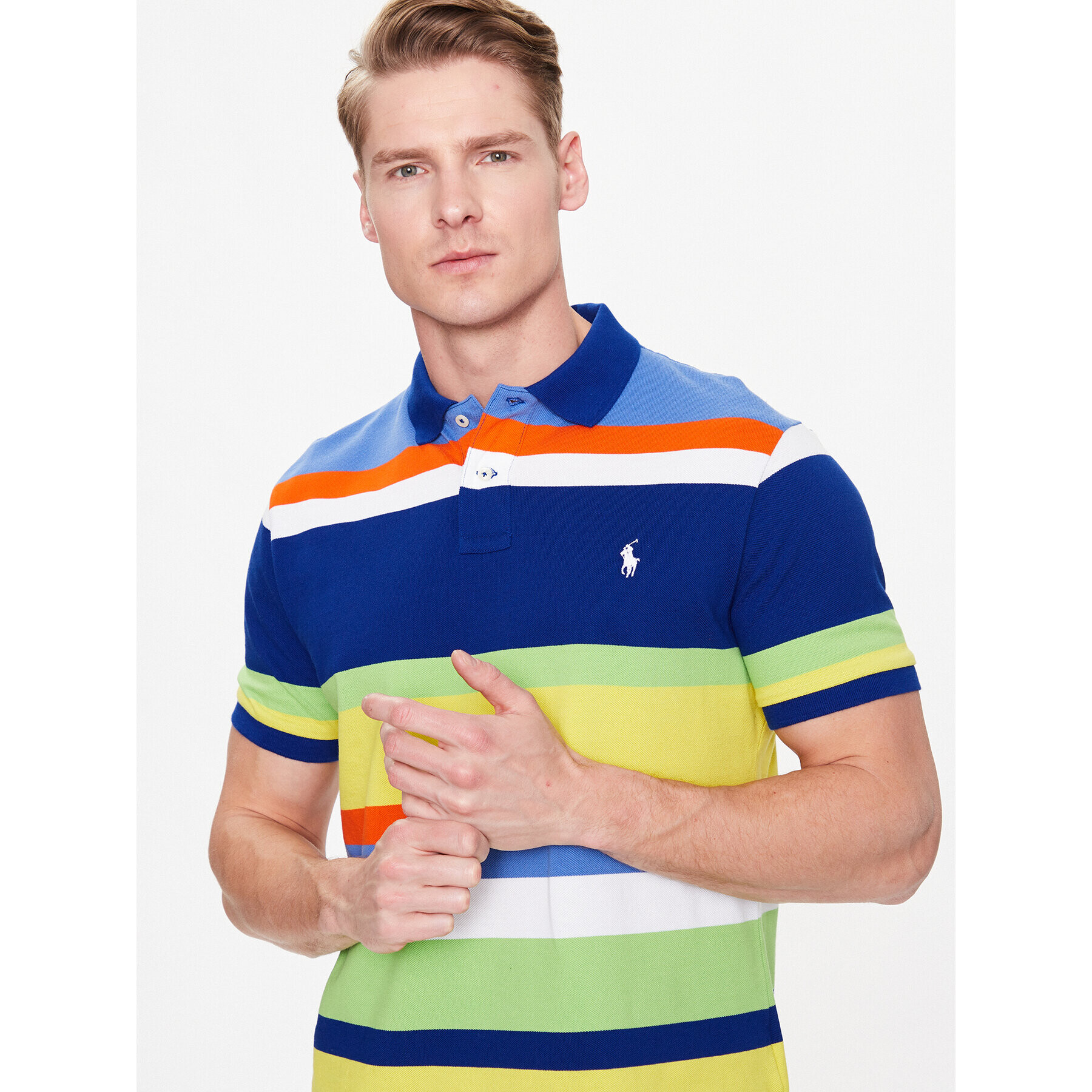 Polo Ralph Lauren Polokošile 710890054001 Barevná Slim Fit - Pepit.cz