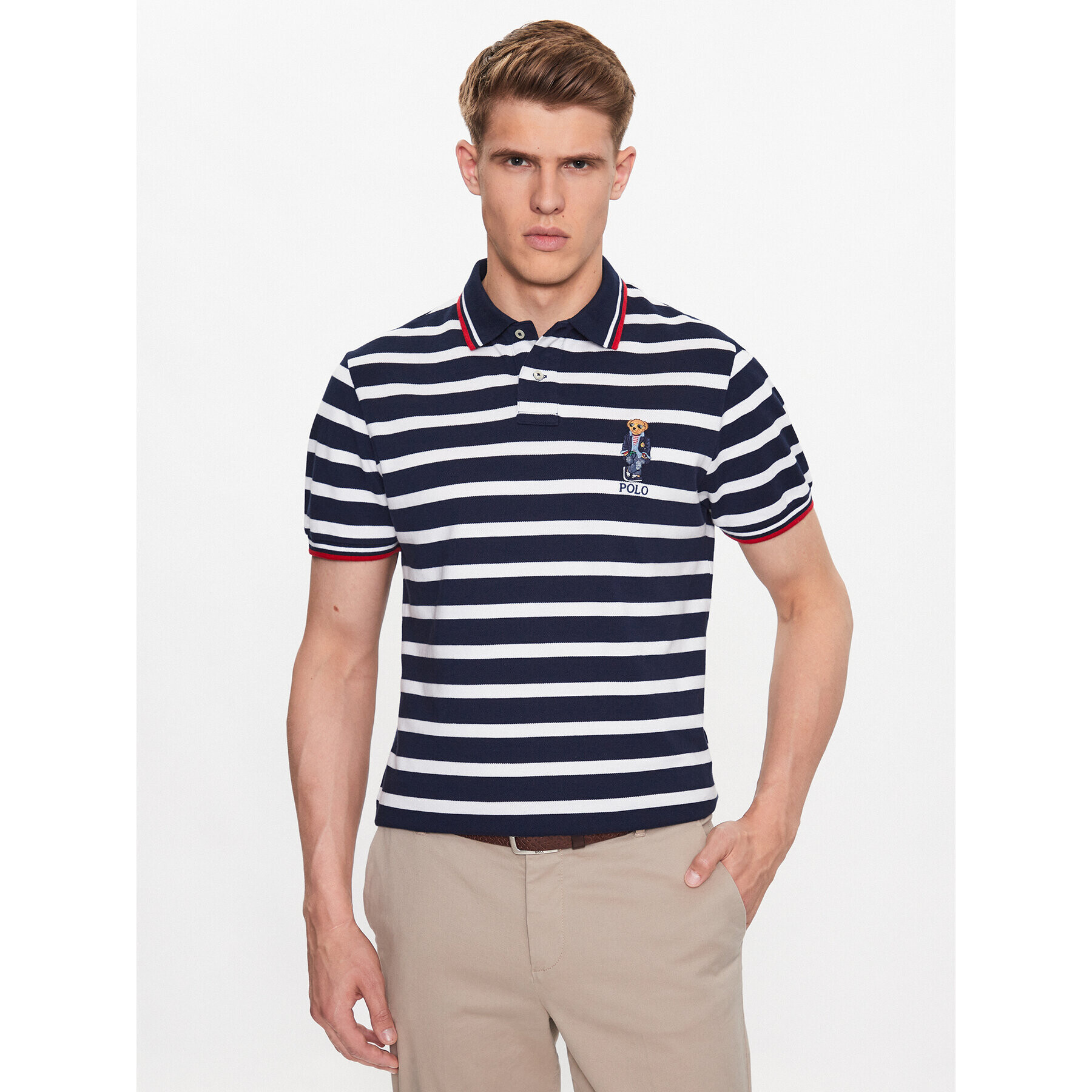 Polo Ralph Lauren Polokošile 710909720001 Tmavomodrá Regular Fit - Pepit.cz