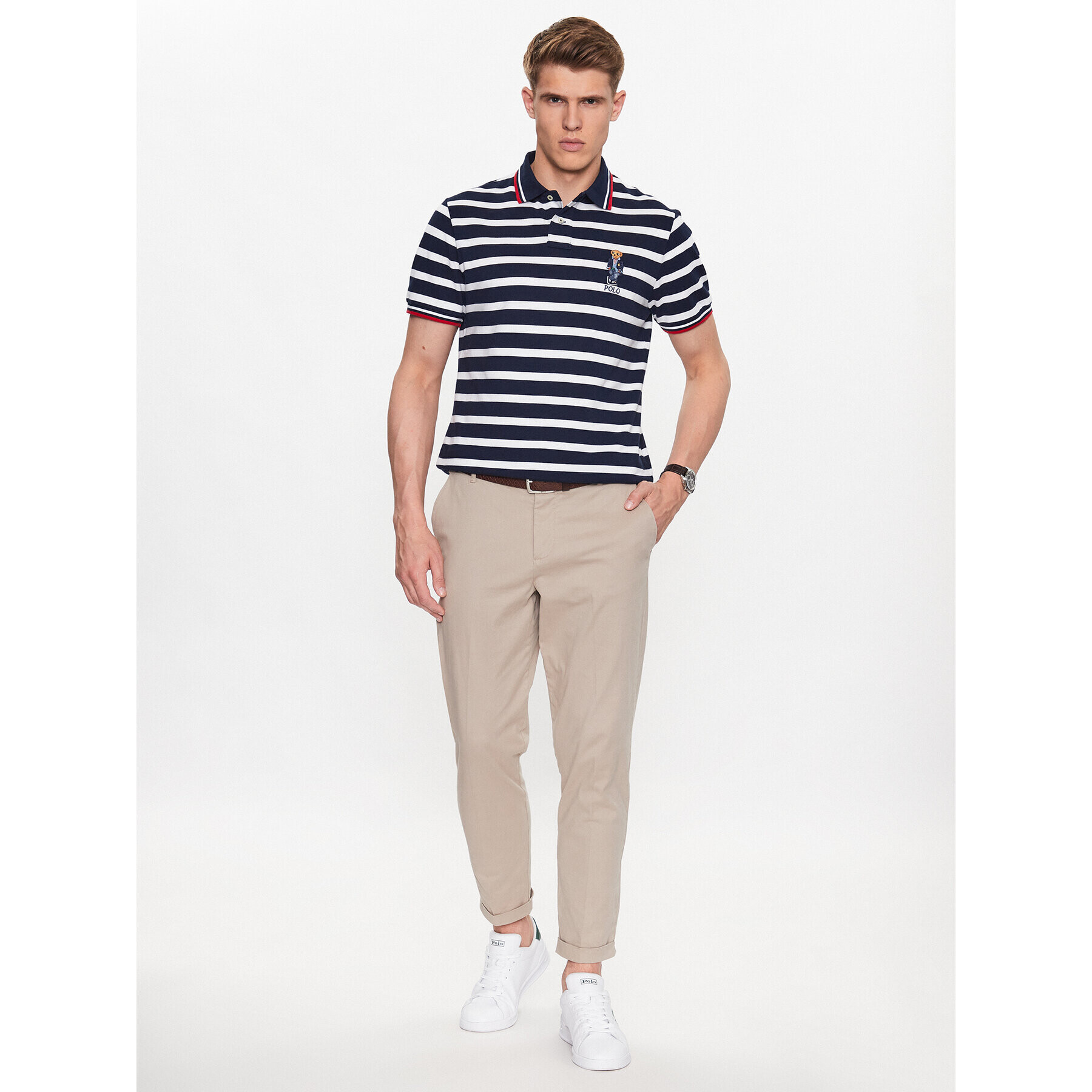 Polo Ralph Lauren Polokošile 710909720001 Tmavomodrá Regular Fit - Pepit.cz