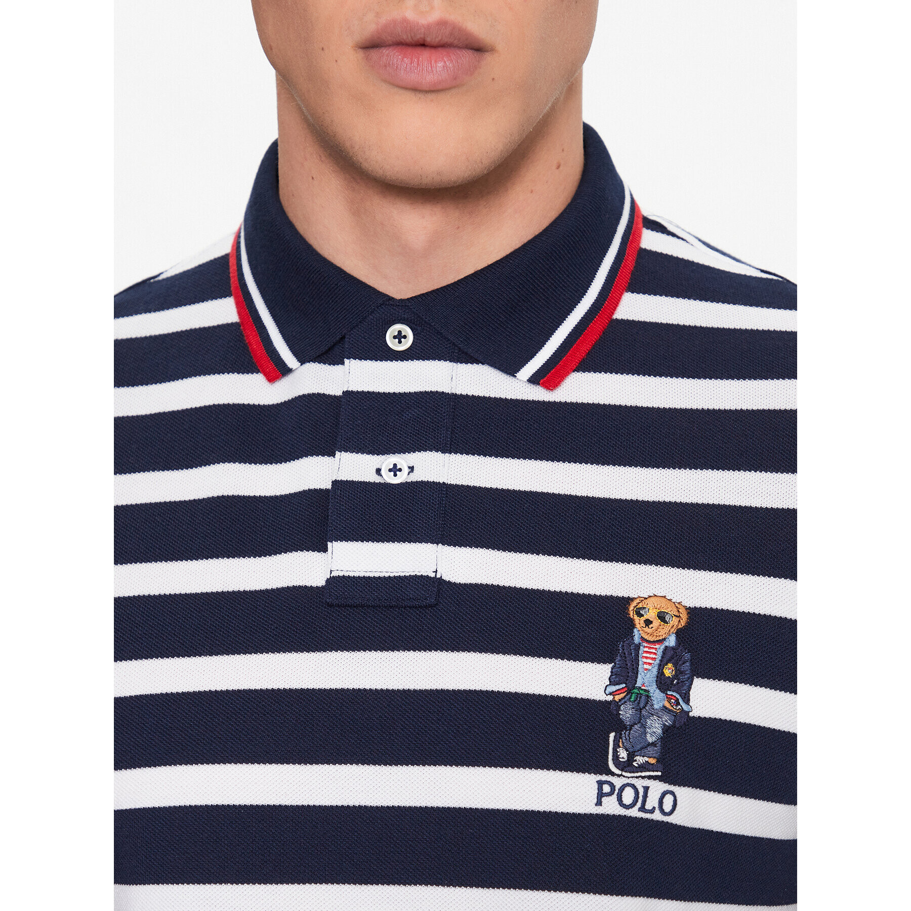 Polo Ralph Lauren Polokošile 710909720001 Tmavomodrá Regular Fit - Pepit.cz