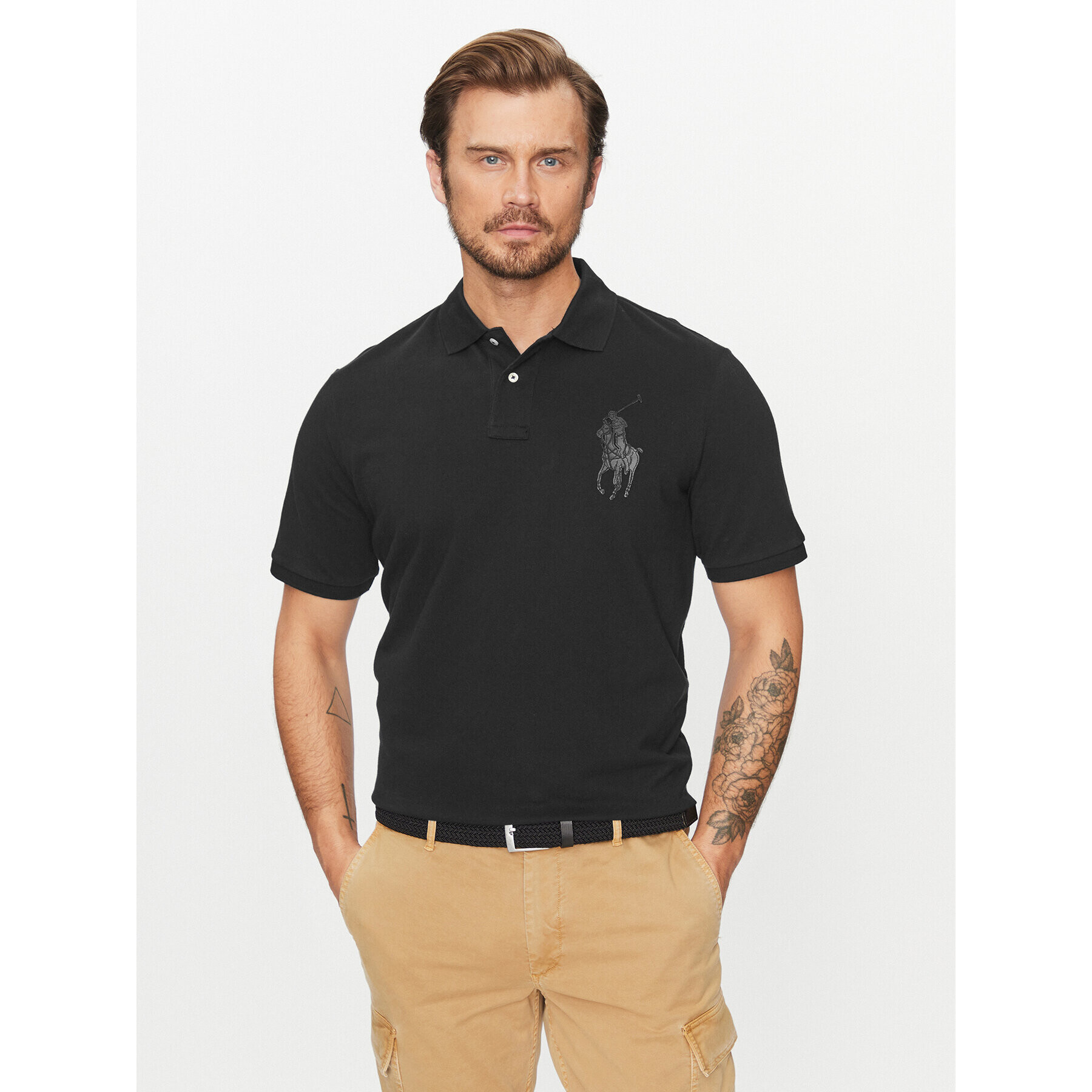 Polo Ralph Lauren Polokošile 710920220001 Černá Regular Fit - Pepit.cz