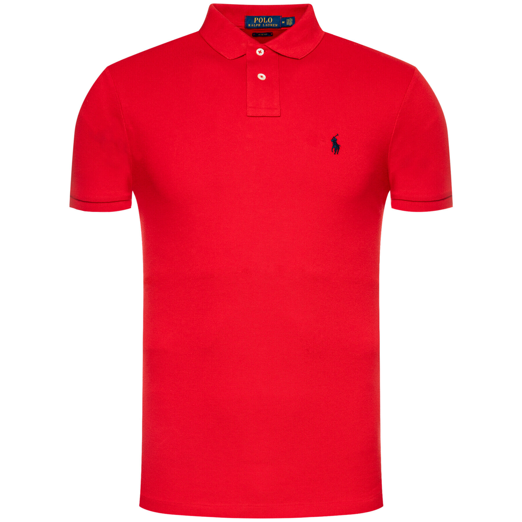 Polo Ralph Lauren Polokošile Core Replen 710548797 Červená Slim Fit - Pepit.cz