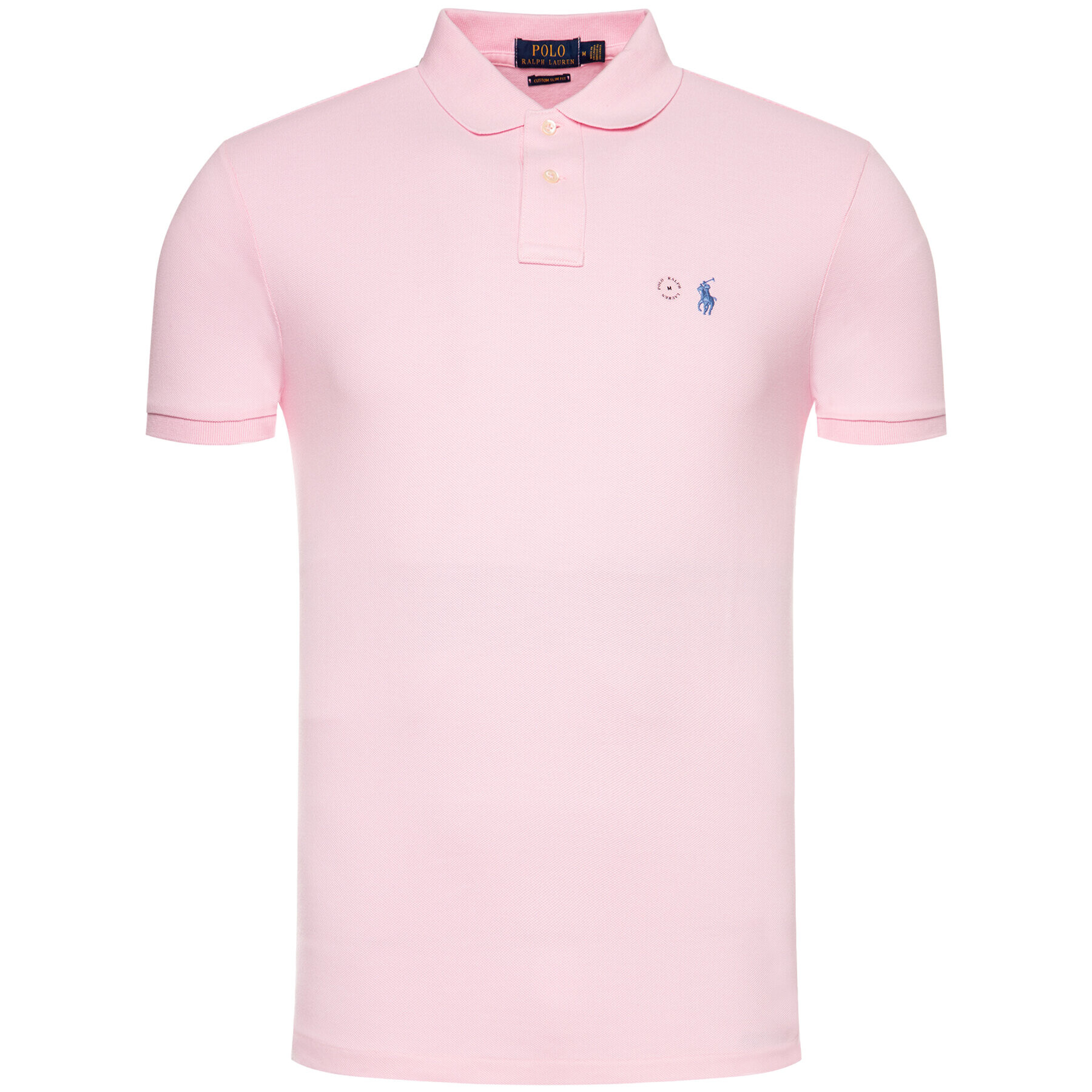 Polo Ralph Lauren Polokošile Core Replen 710782592 Růžová Custom Slim Fit - Pepit.cz