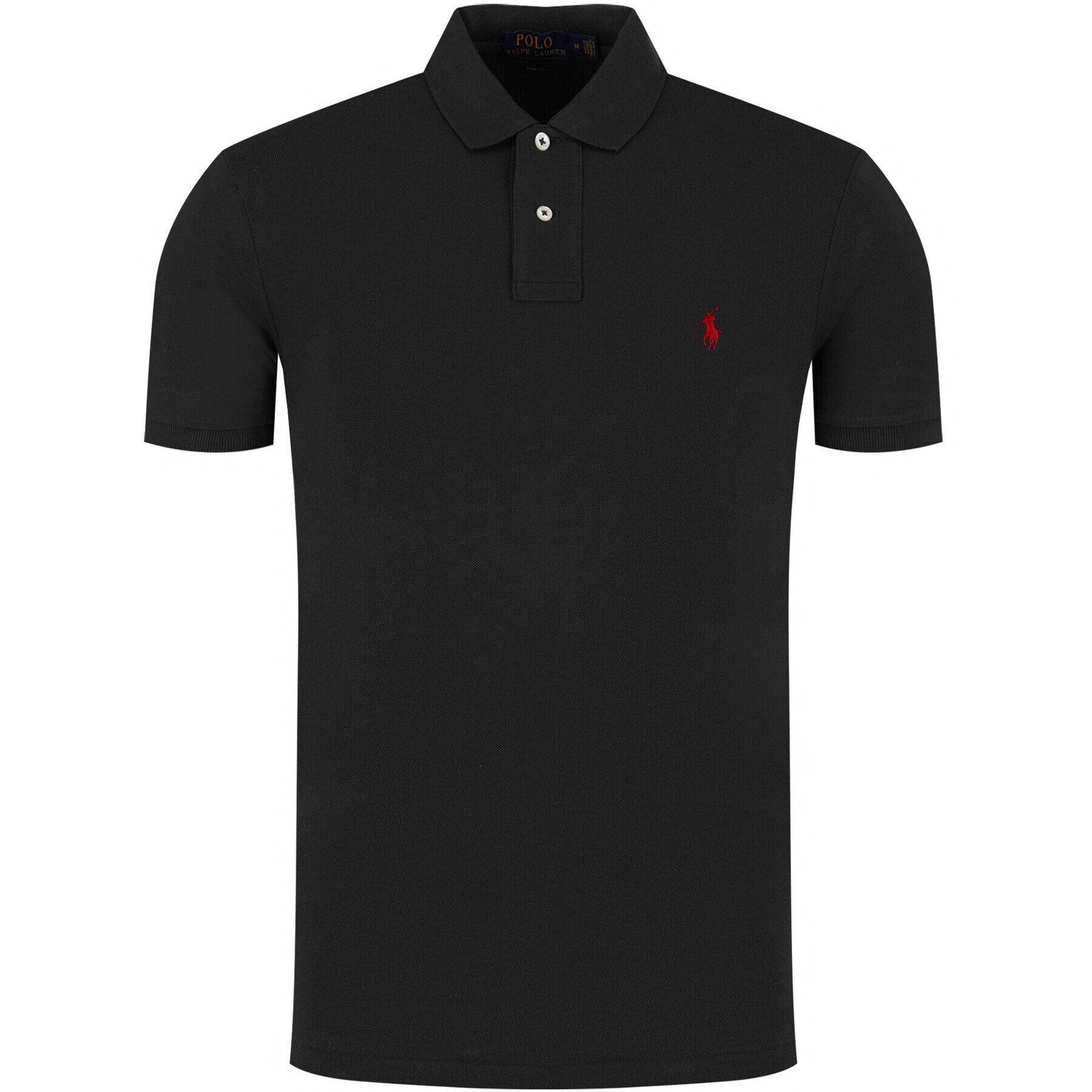 Polo Ralph Lauren Polokošile Core Replen 710795080 Černá Slim Fit - Pepit.cz