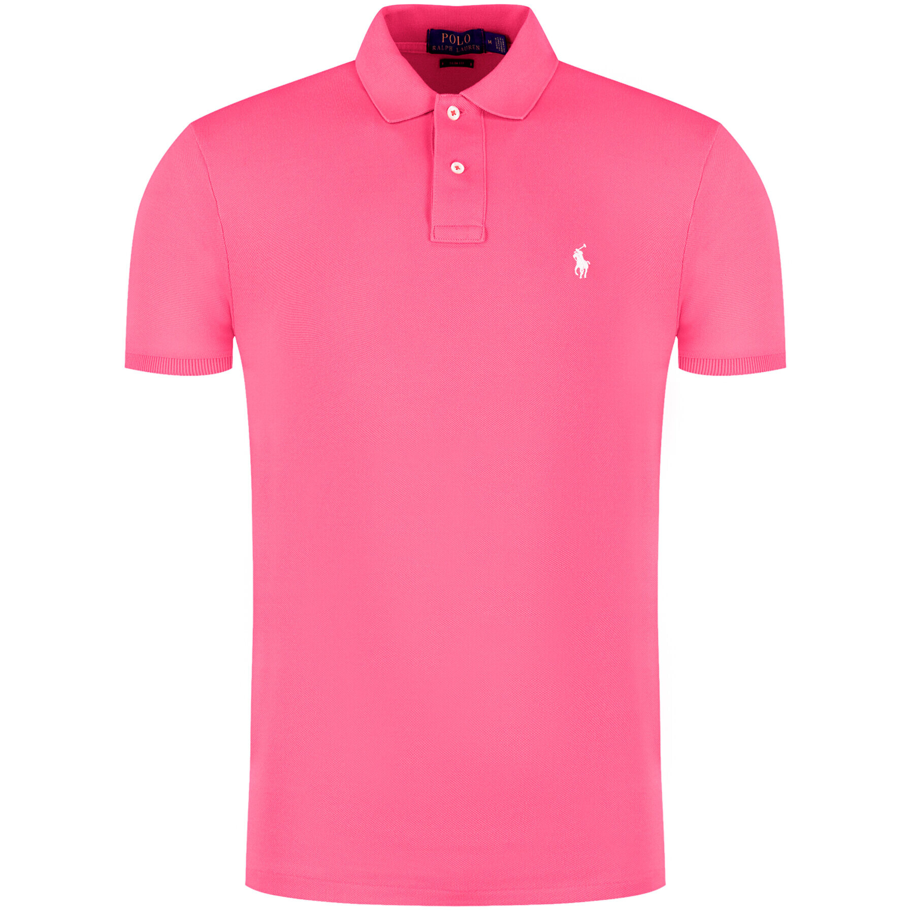 Polo Ralph Lauren Polokošile Core Replen 710795080 Růžová Slim Fit - Pepit.cz