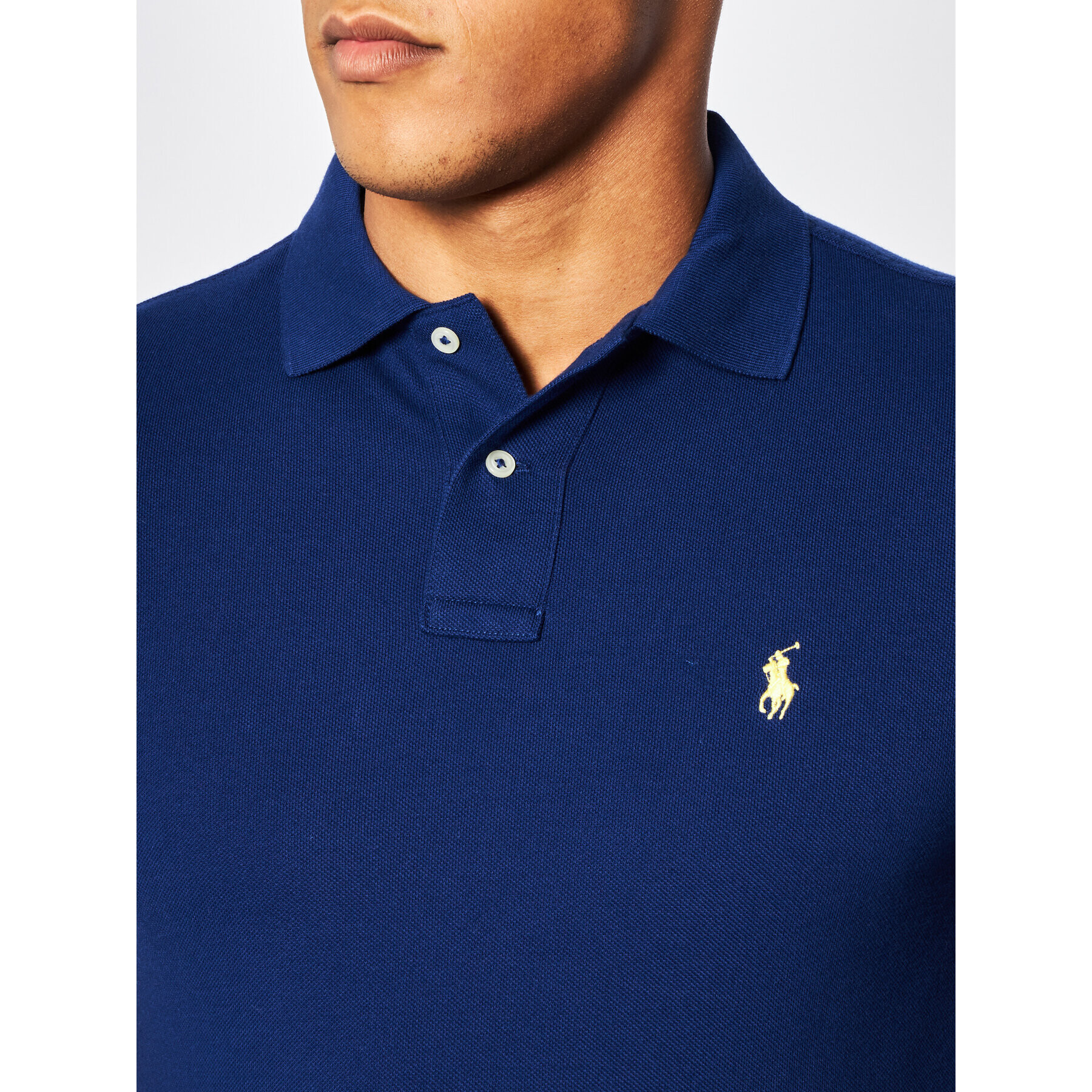 Polo Ralph Lauren Polokošile Core Replen 710795080 Tmavomodrá Slim Fit - Pepit.cz